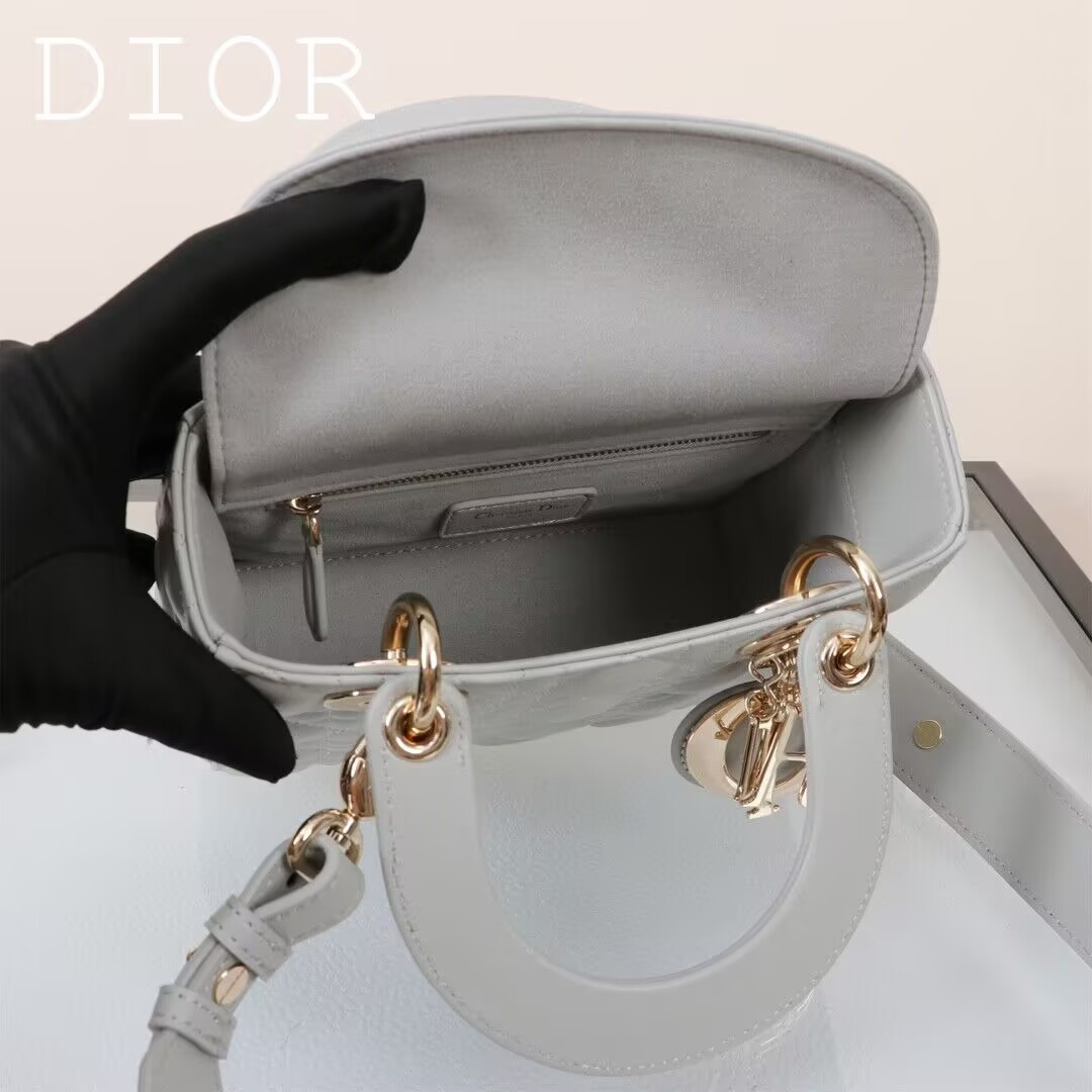 Small Lady Dior My ABCDior Bag 20 x 17 x 8 CM