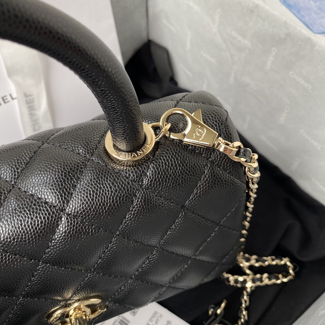 Chanel Coco Handle Bag A92990 24x14x10cm