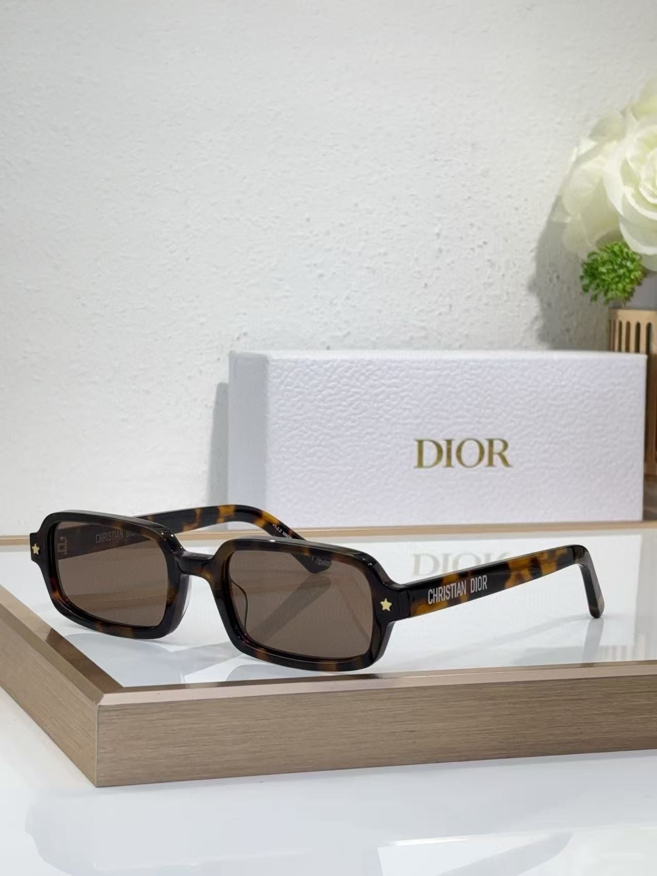 Dior Pacific S3I Rectangular Glasses