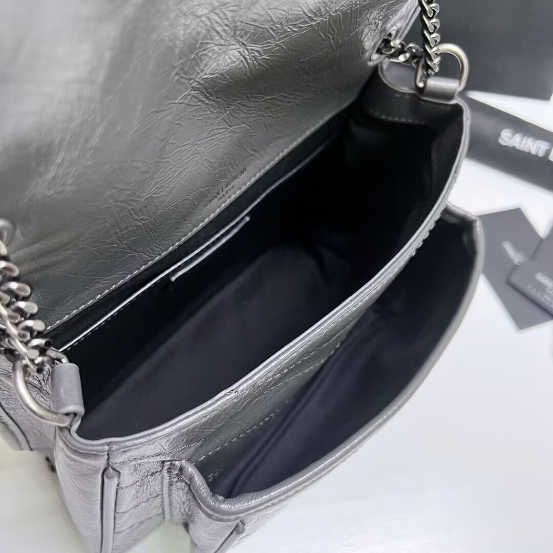 YSL NIKI BABY IN VINTAGE LEATHER 21x16x7.5cm