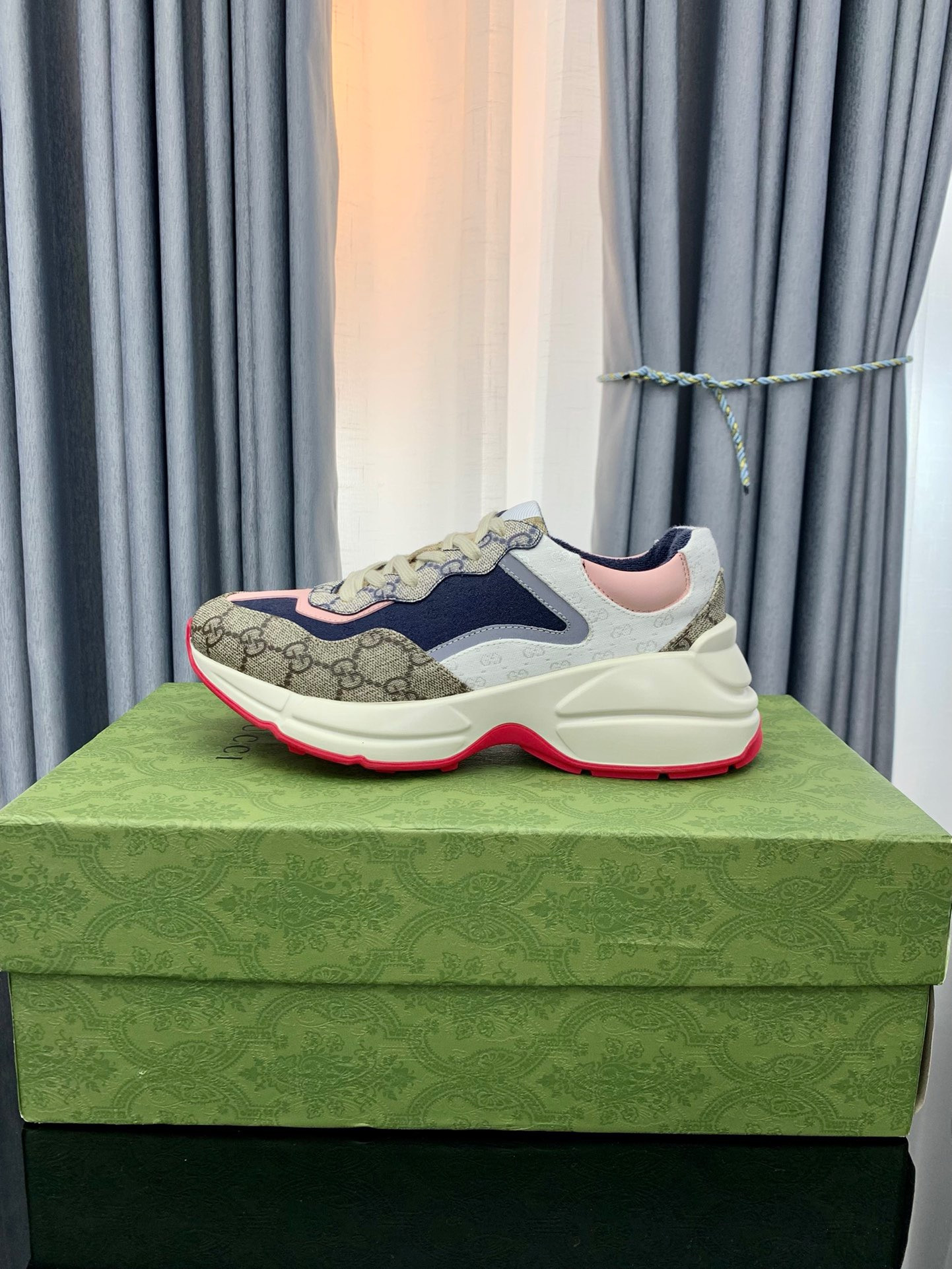 UA GUCCI GG Rhyton Sneaker