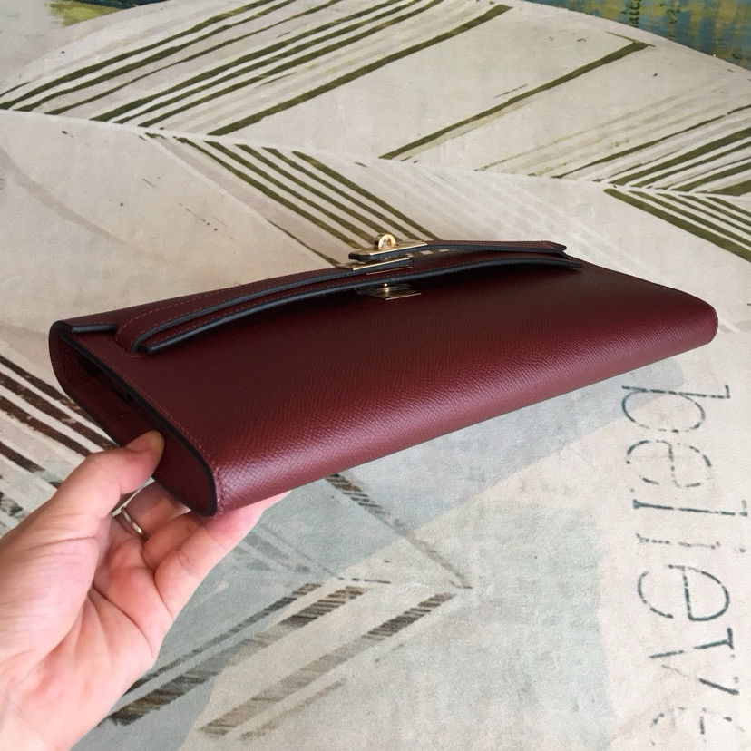 Hermes Kelly Cut 31cm Epsom Leather Gold