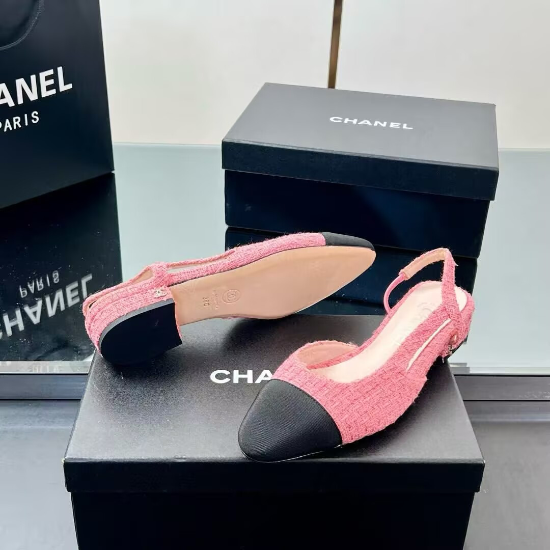 UA CHANEL SLINGBACKS FLAT