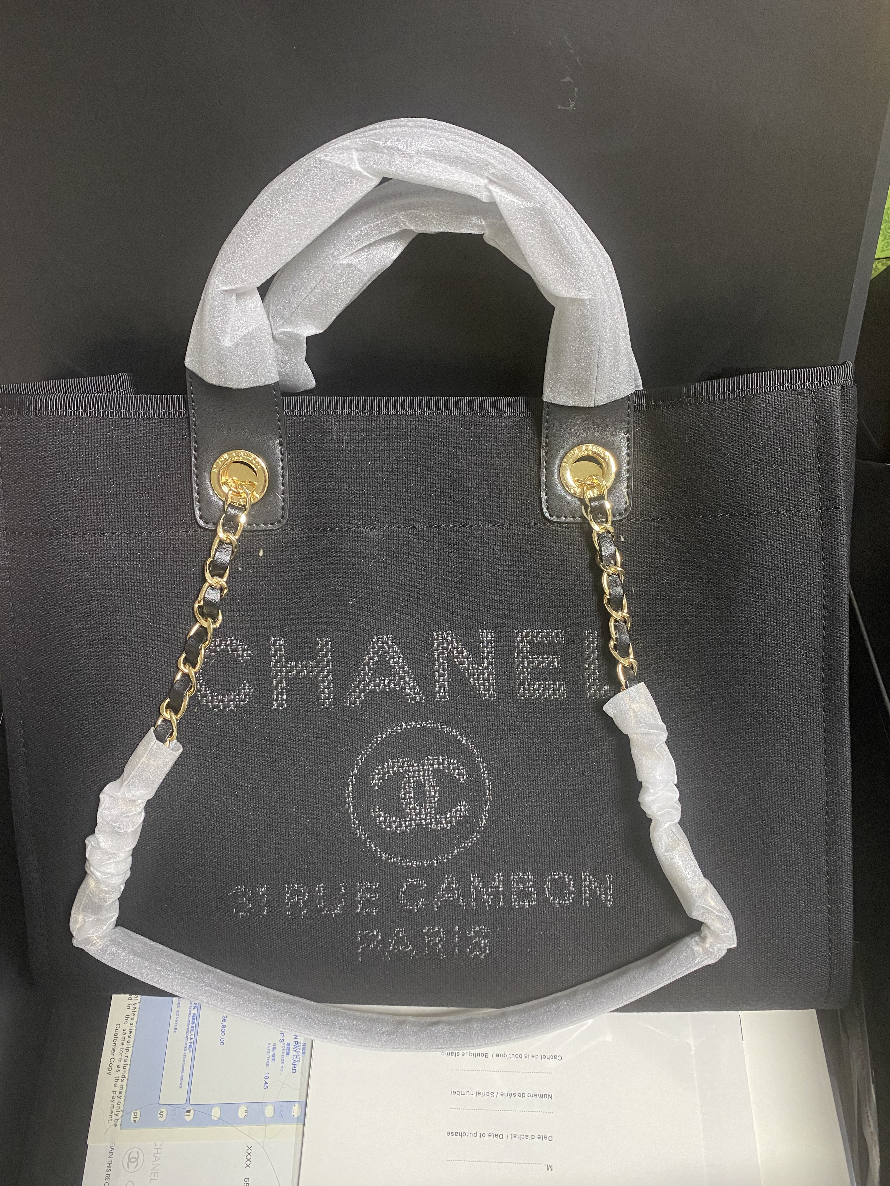 Chanel Shopping Bag 30x39x22cm