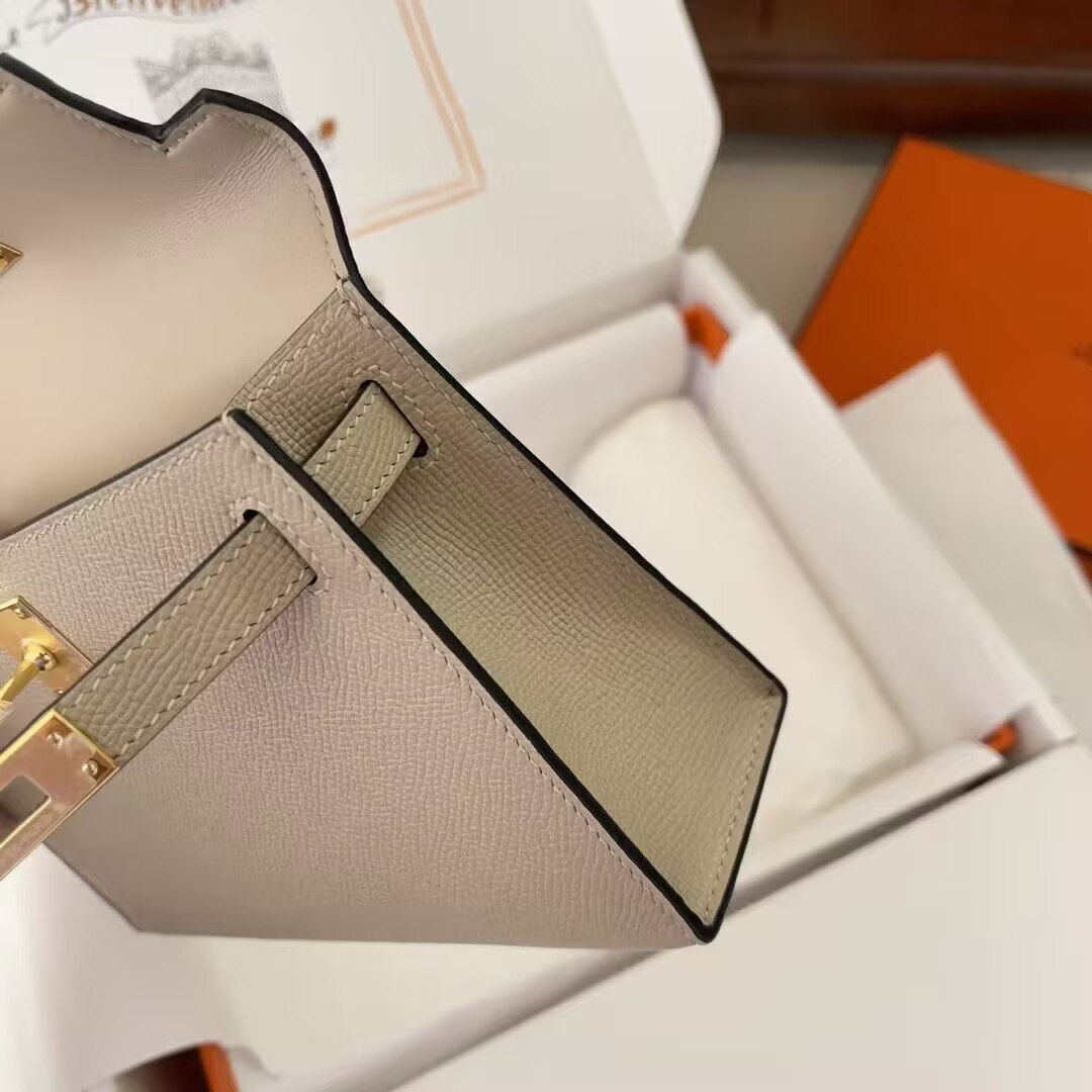 Hermes Epsom Handmade Kelly Mini 19