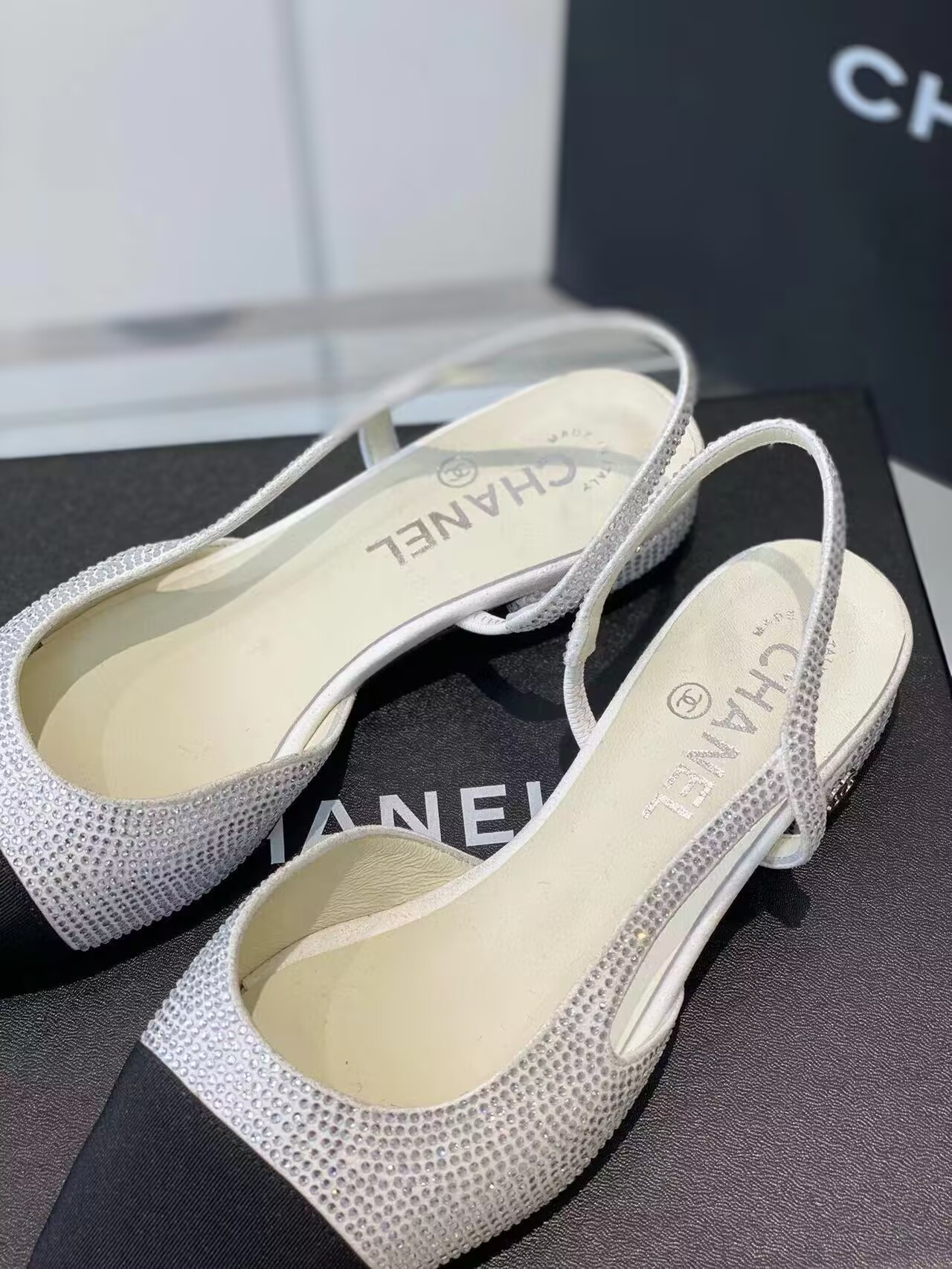 UA CHANEL SLINGBACKS