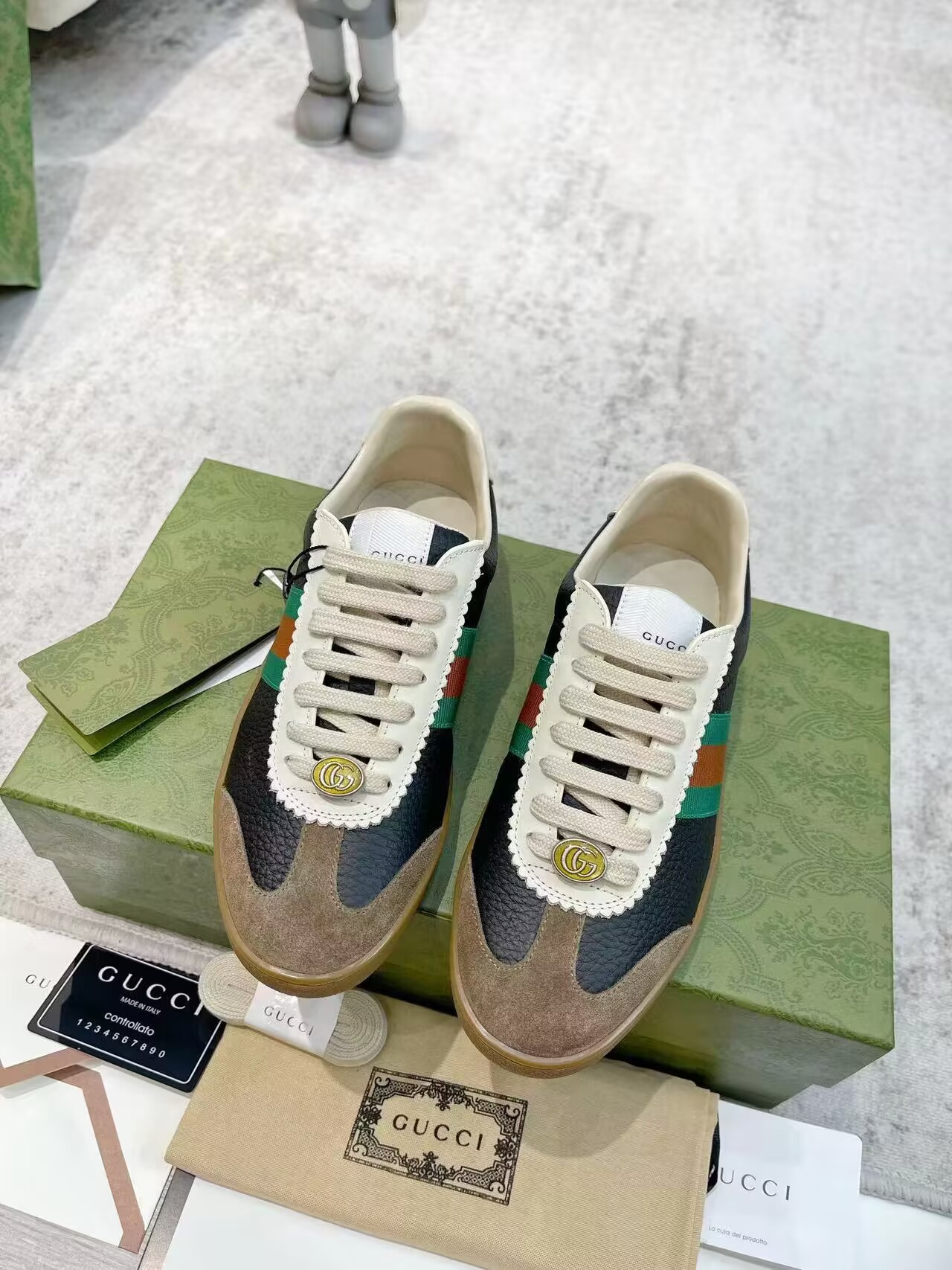 UA GUCCI G74 Web Sneaker