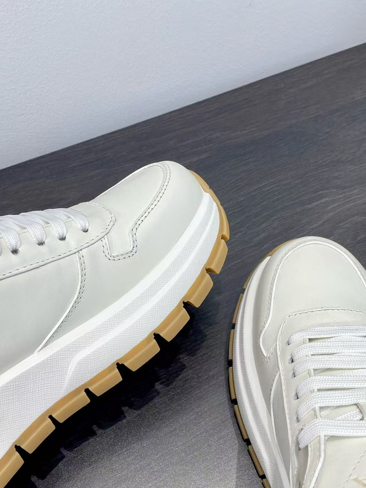 UA Prada Prax 01 leather sneakers