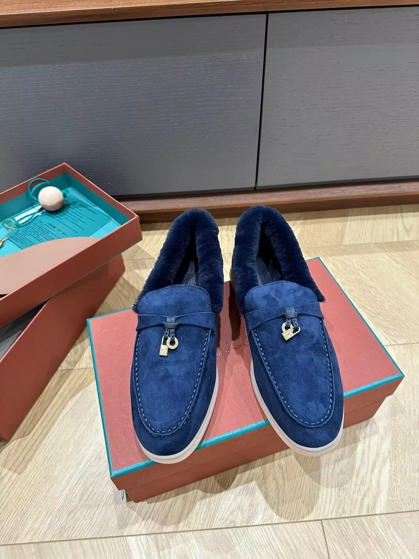 UA Loro Piana Summer Charms Walk Loafers
