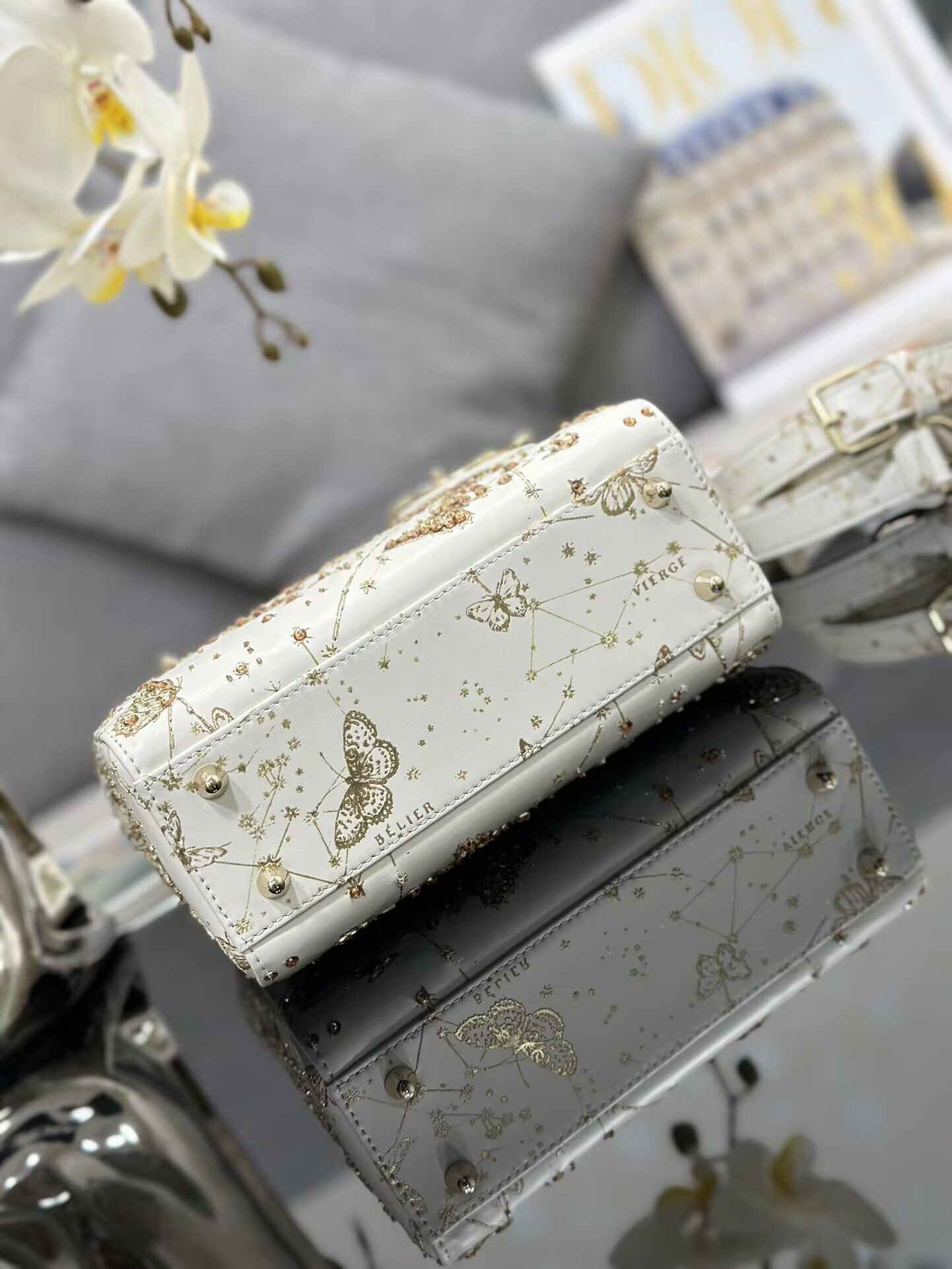 Lady Dior Bag 20 x 16.5 x 8cm (High-end Version)