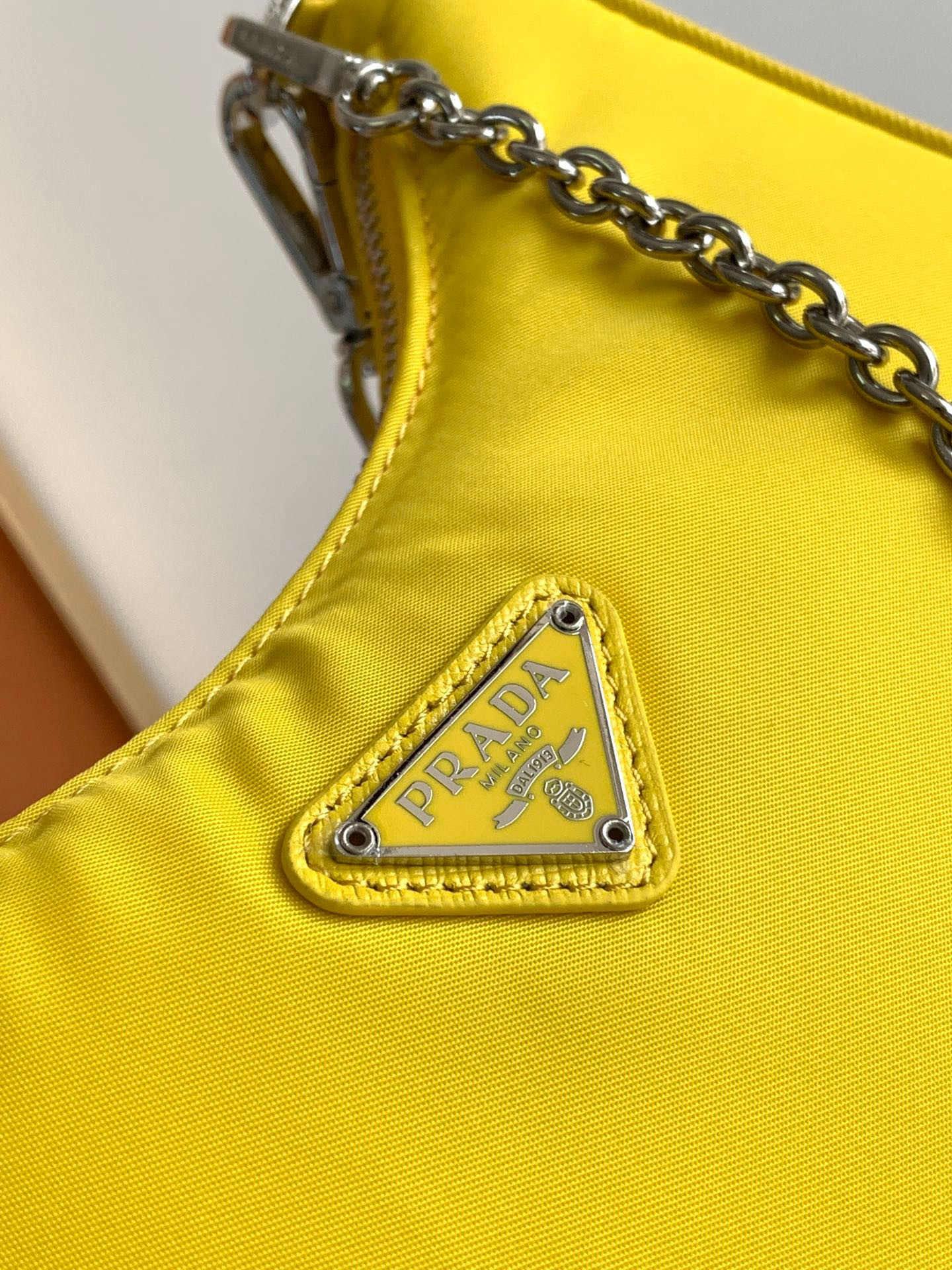 Prada Re-Edition 2005 Re-Nylon bag Yellow