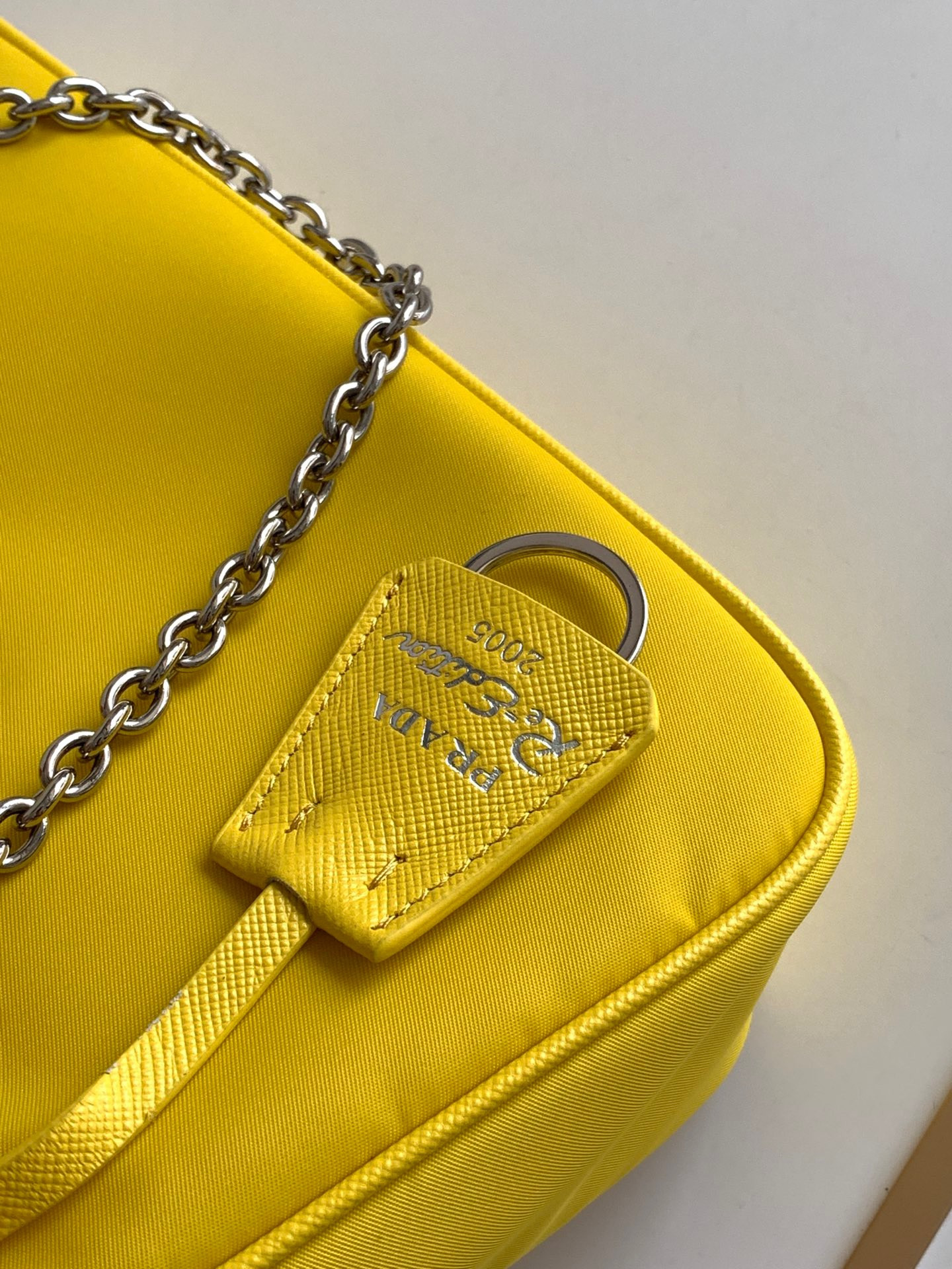 Prada Re-Edition 2005 Re-Nylon bag Yellow