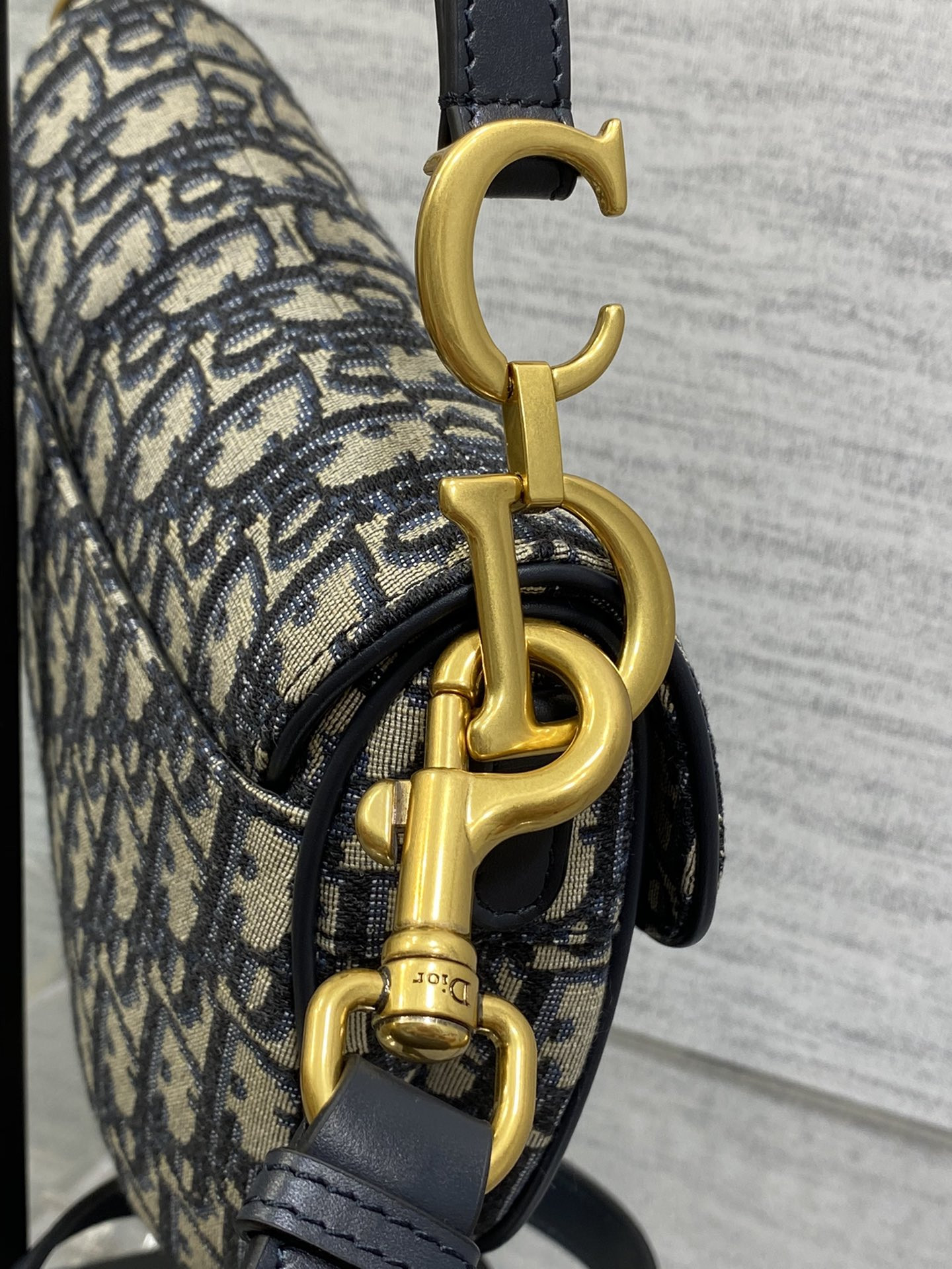 DIOR MINI Saddle Bag 19.5x18x5cm