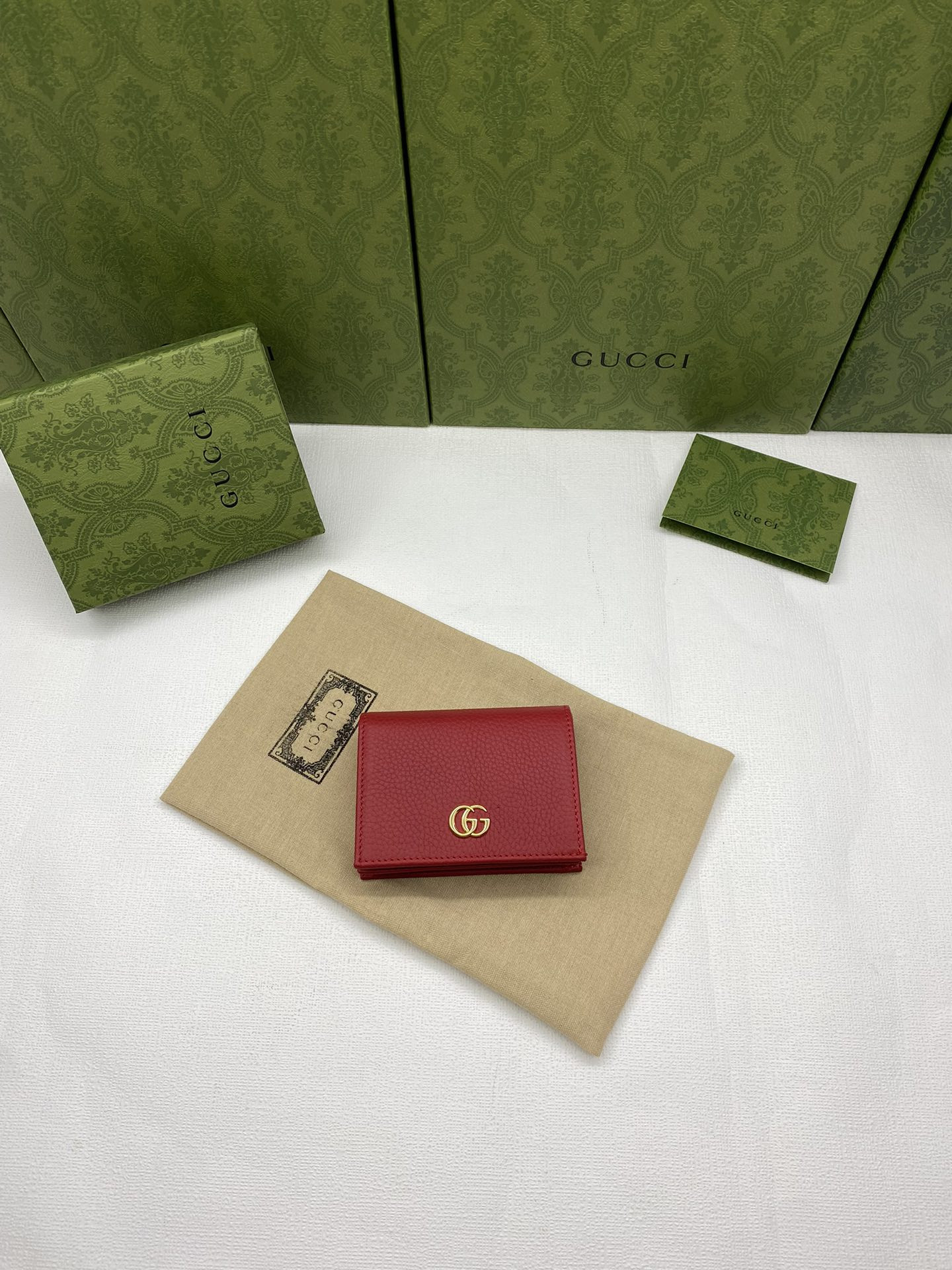GUCCI HUHU card wallet 11x8.5x3cm