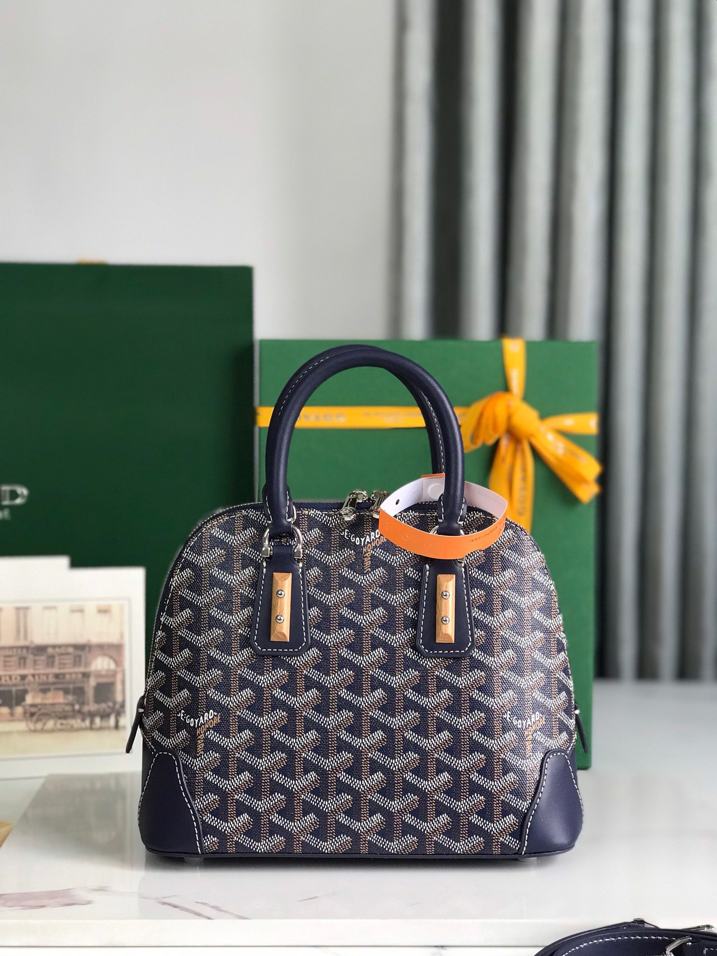 Goyard Vendôme PM Bag Black 23×18.5×10cm