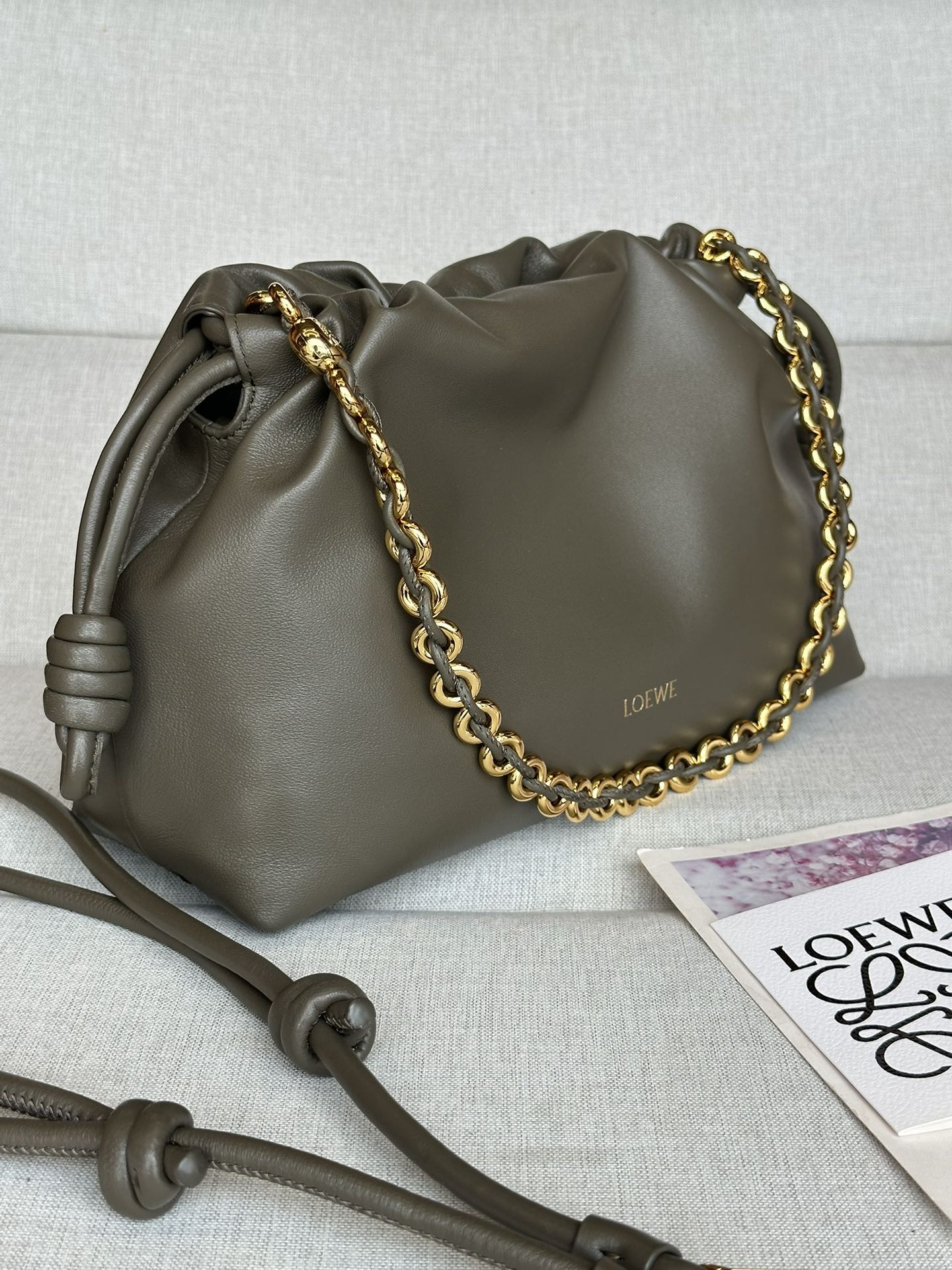 LOEWE Flamenco purse 30X 10.5X 20CM