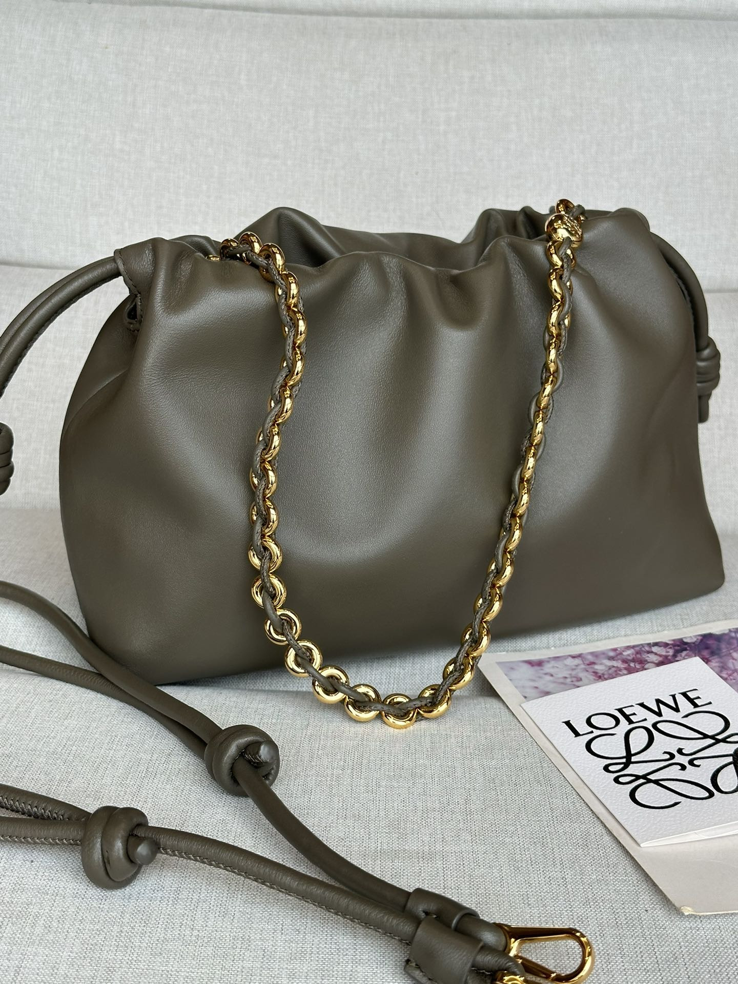 LOEWE Flamenco purse 30X 10.5X 20CM