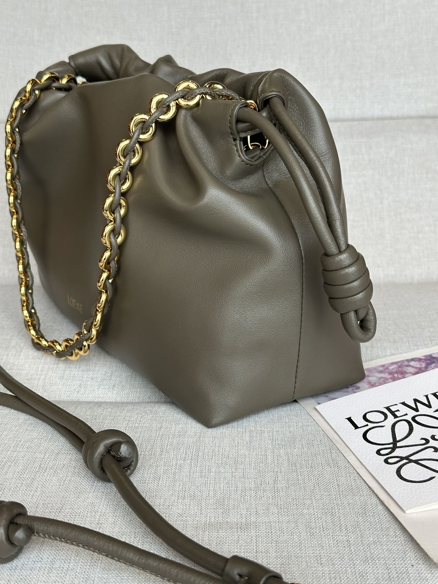 LOEWE Flamenco purse 30X 10.5X 20CM