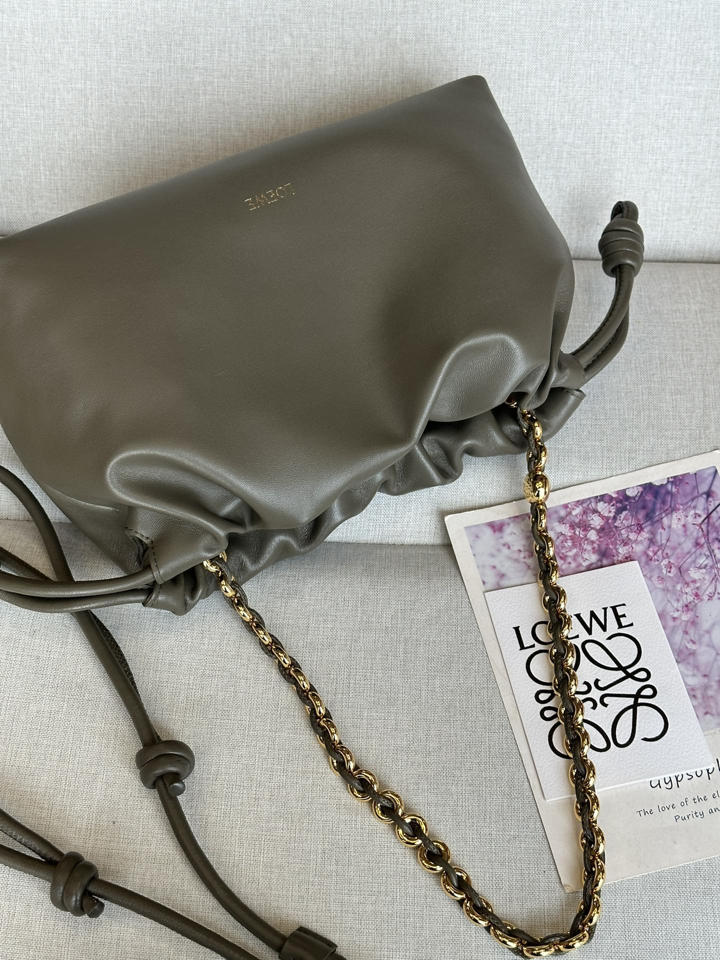 LOEWE Flamenco purse 30X 10.5X 20CM