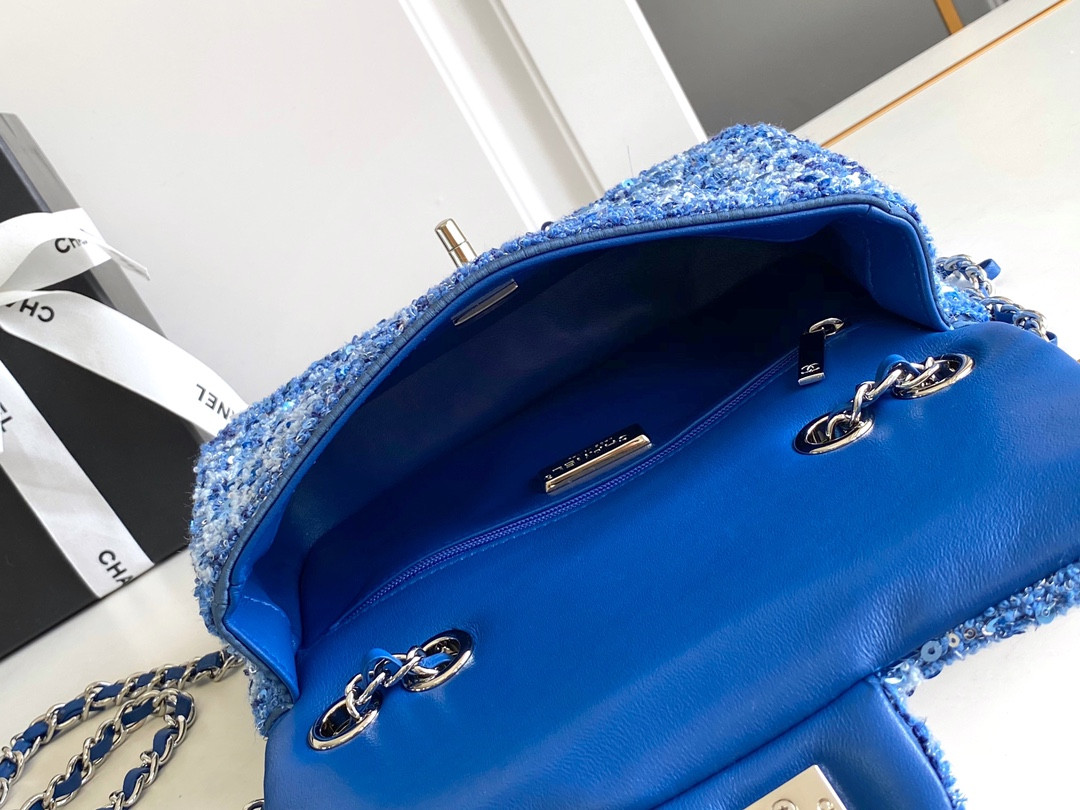 Chanel Mini CF Rose Gold Hardware 20x15x7cm