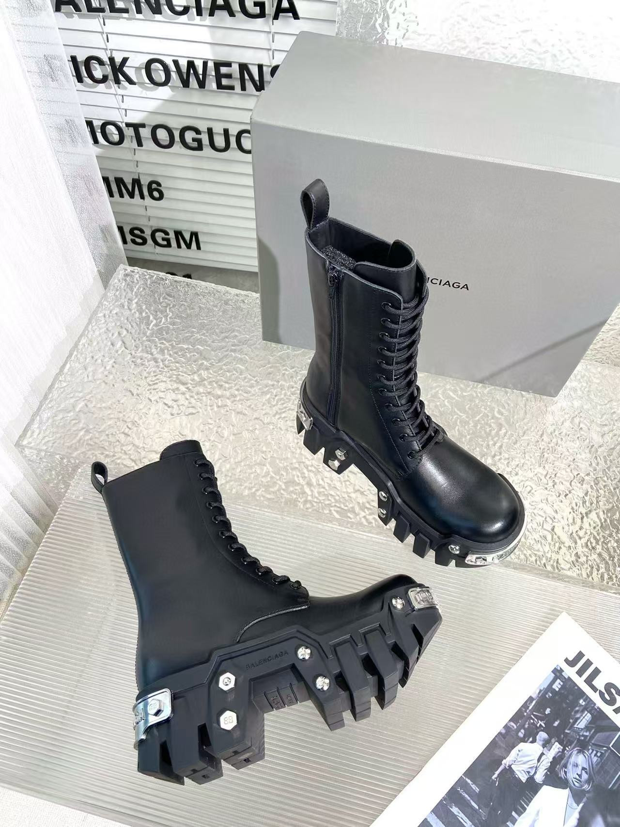 UA Balenciaga Boots