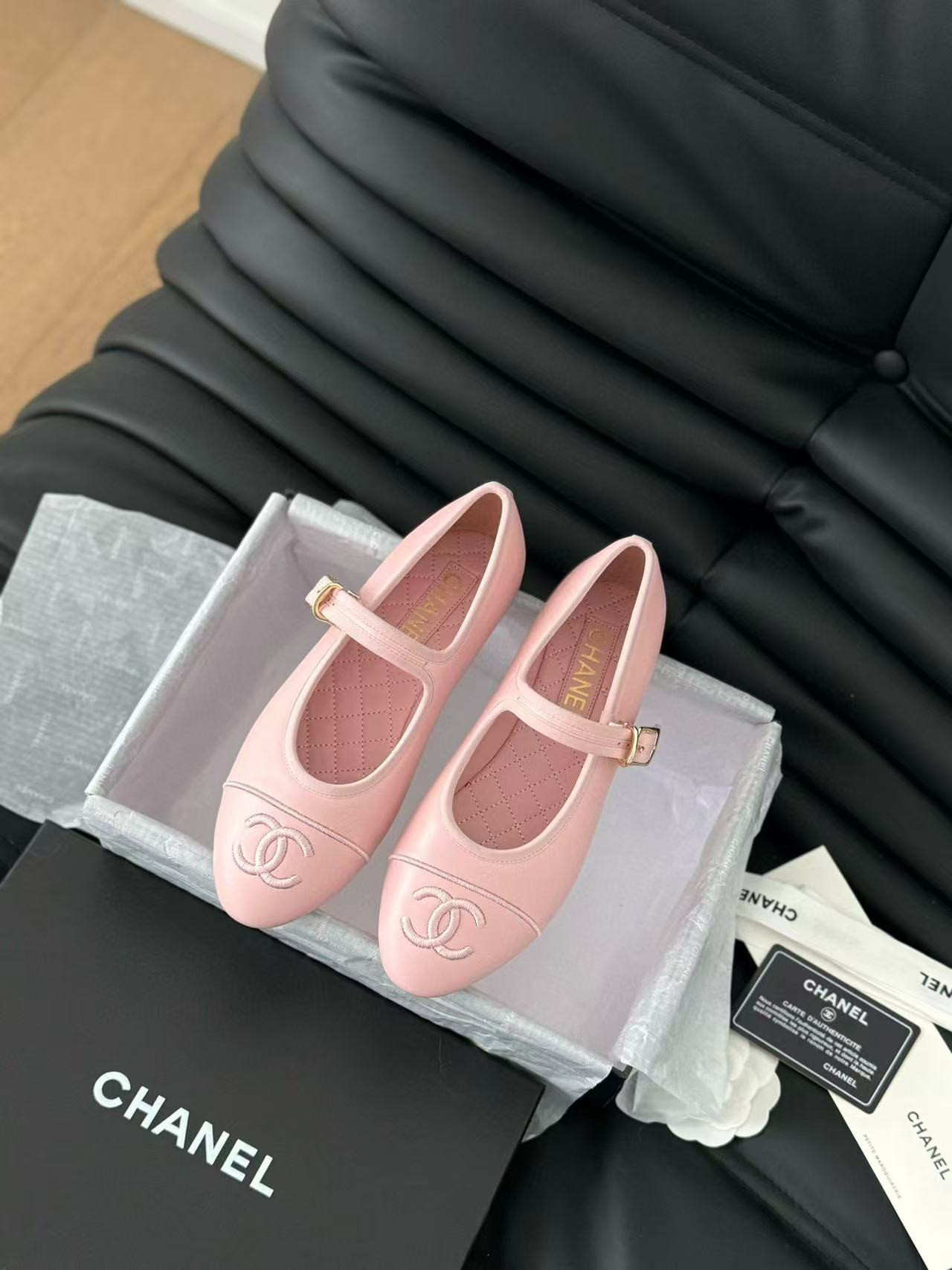 UA CHANEL BALLET FLATS