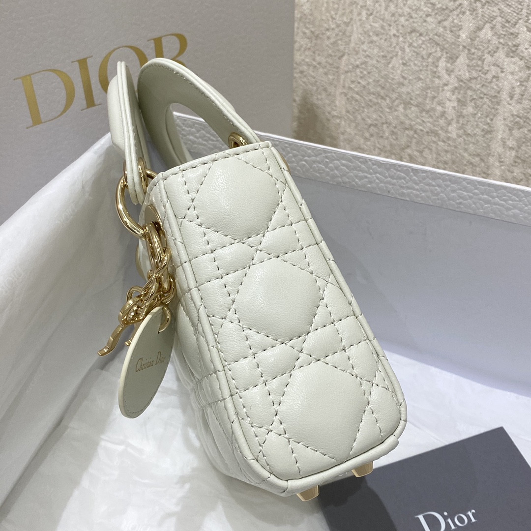 Dior Micro Lady Bag 12×10.2×5cm