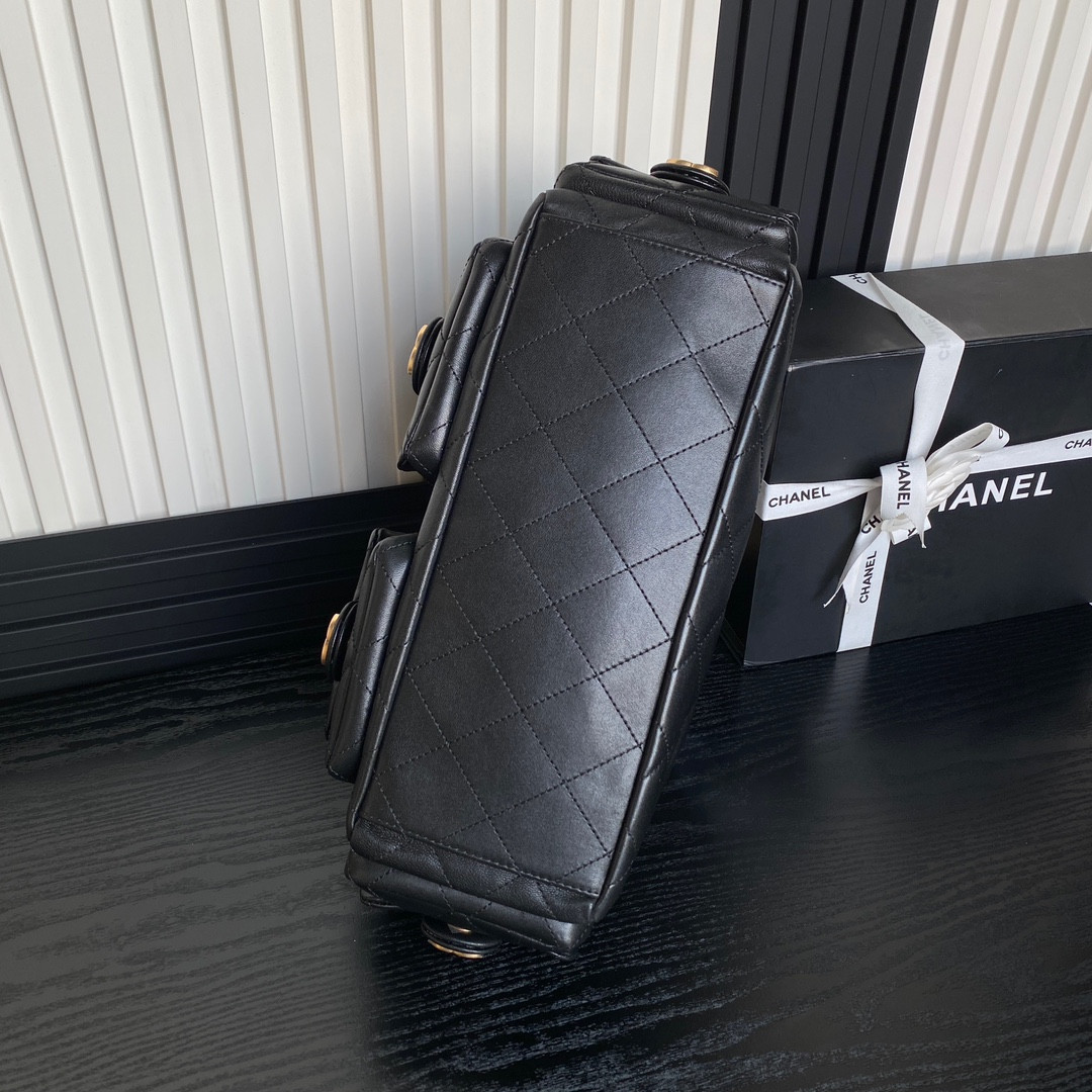 Chanel 25c Maxi Hobo Bag 27×35×18cm