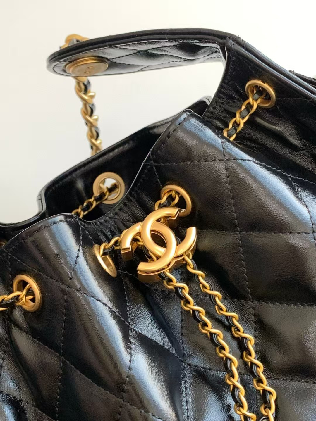 CHANEL 25C Bucket BAG 30x26x14cm