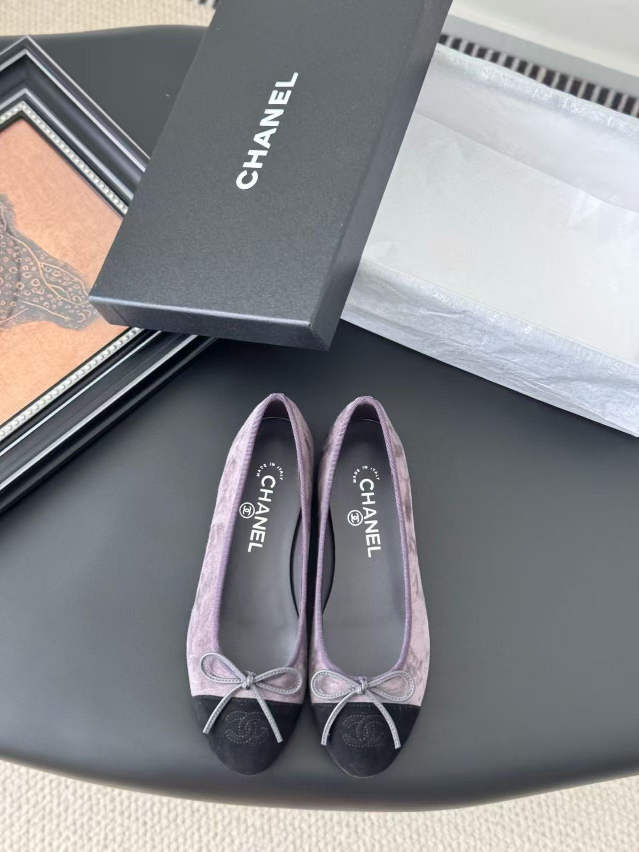 UA Chanel Ballet flats