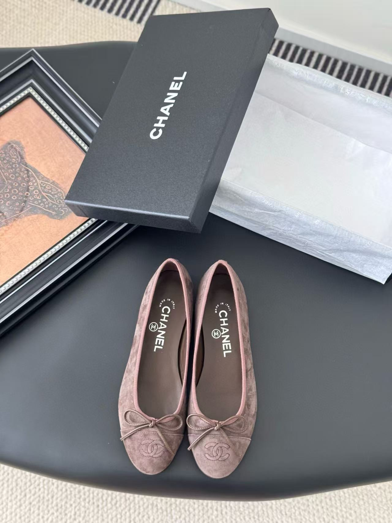 UA Chanel Ballet flats