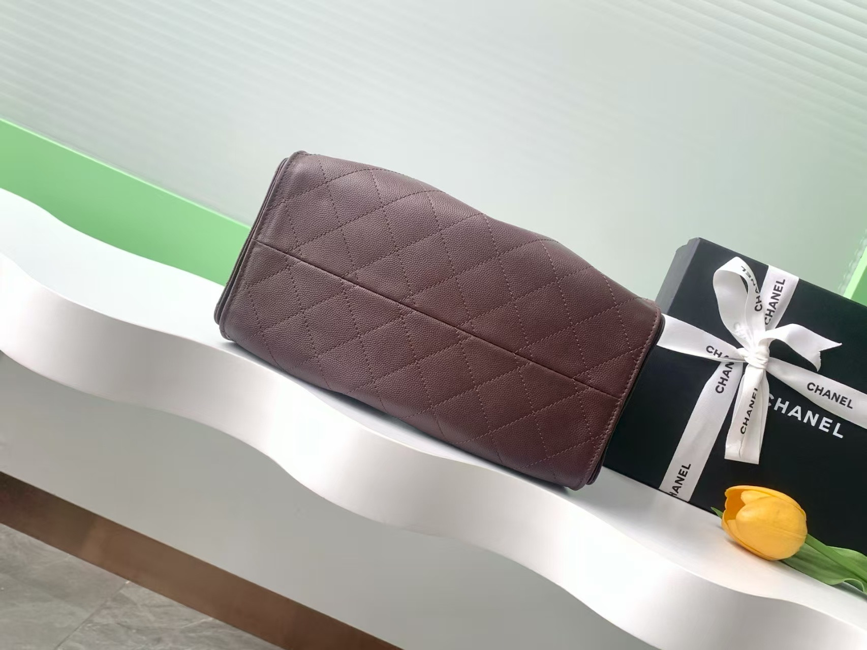 CHANEL 25C Bucket Bag 26x30x14cm