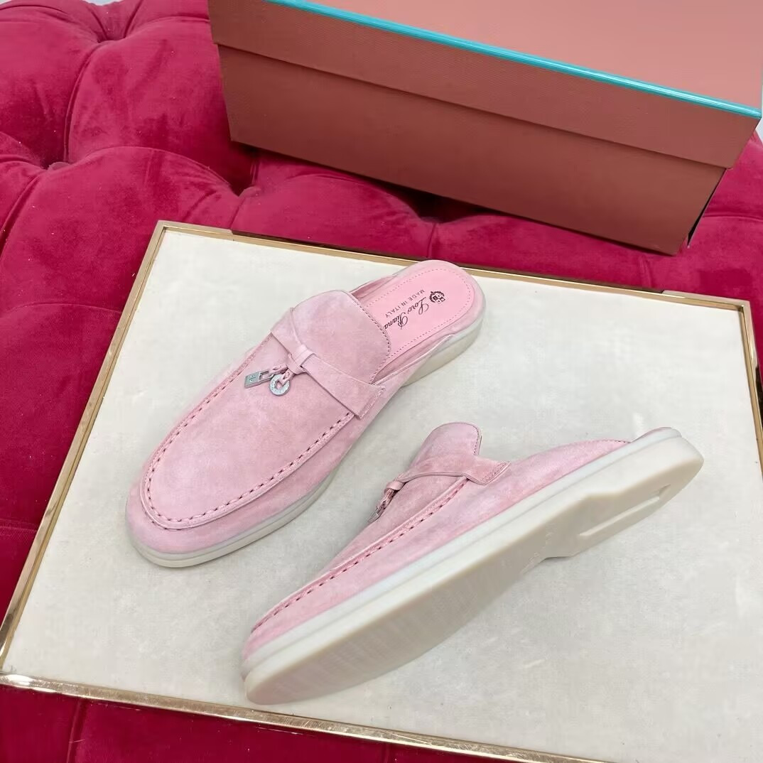 UA Loro Piana Babouche Charms Walk Loafers