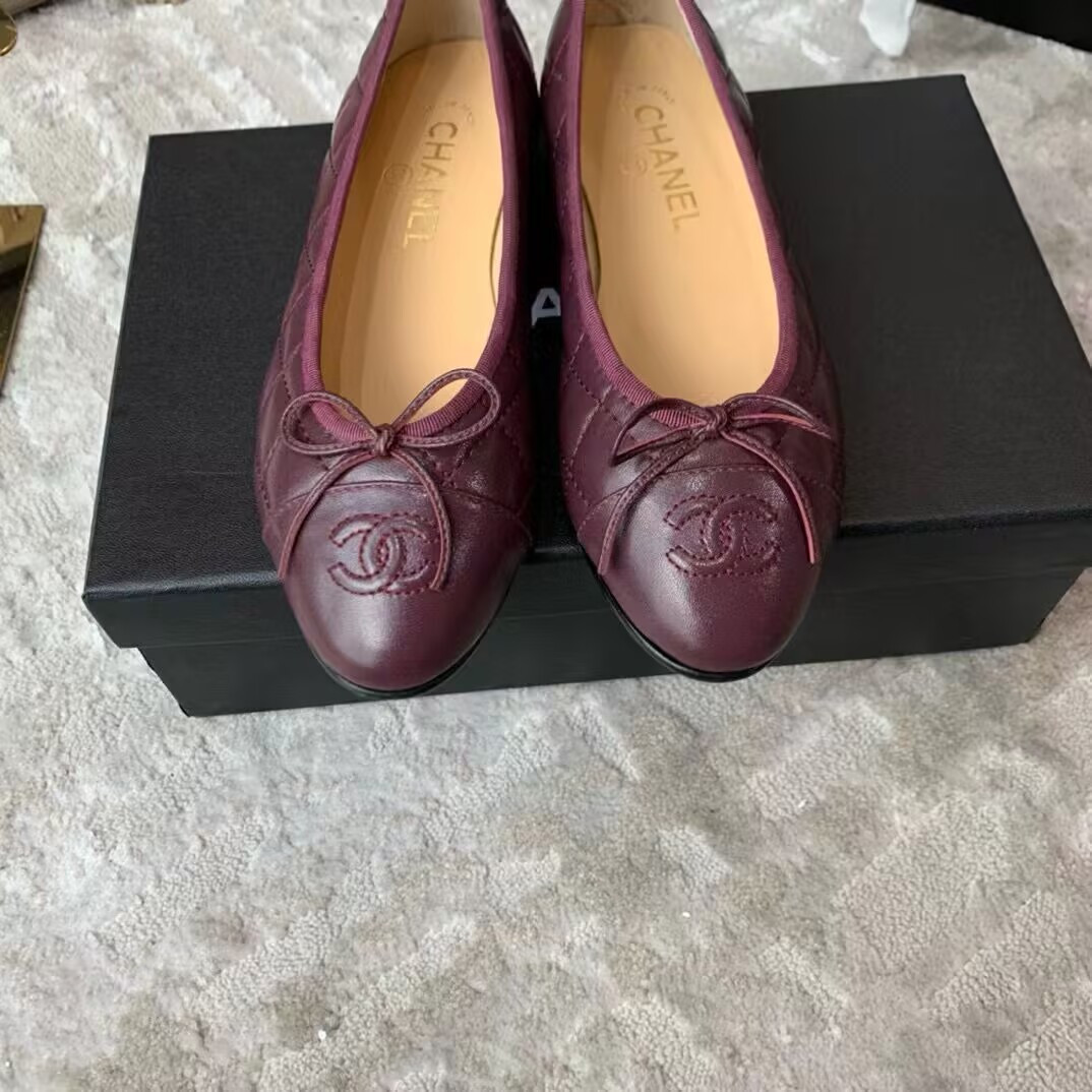 UA CHANEL BALLET FLATS