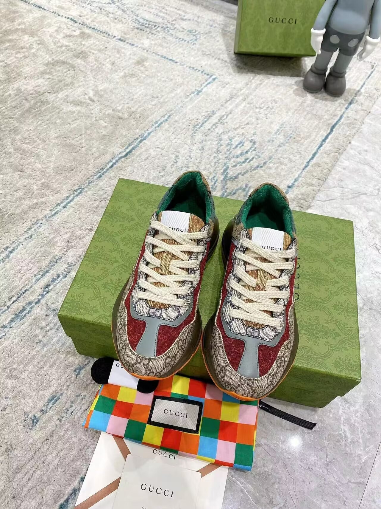 UA GUCCI GG Rhyton Sneaker