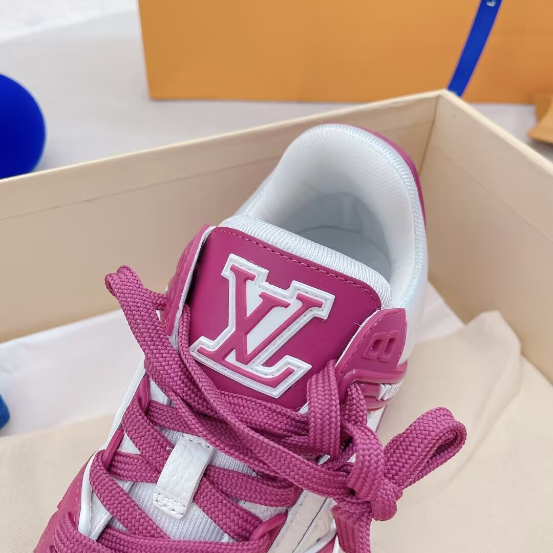 UA Louis Vuitton LV Trainer Low White Fuchsia