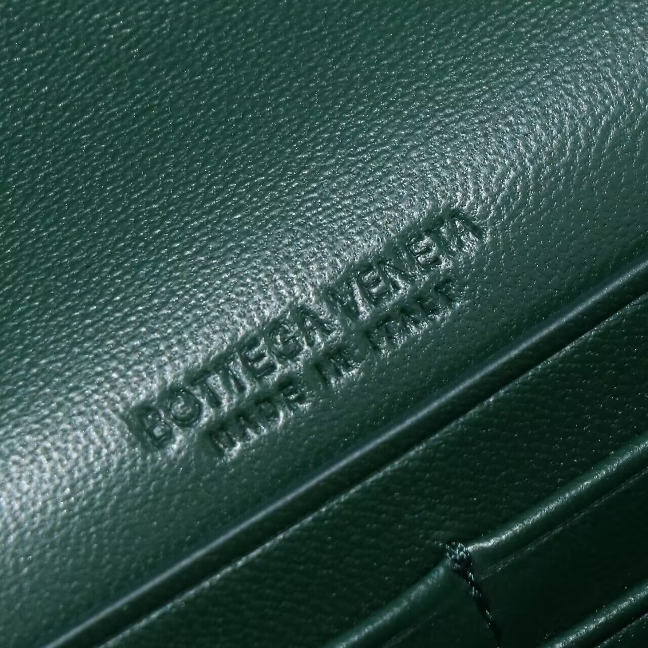 BOTTEGA VENETA Long Clutch Andiamo With Handle Fondant 31x13x3cm