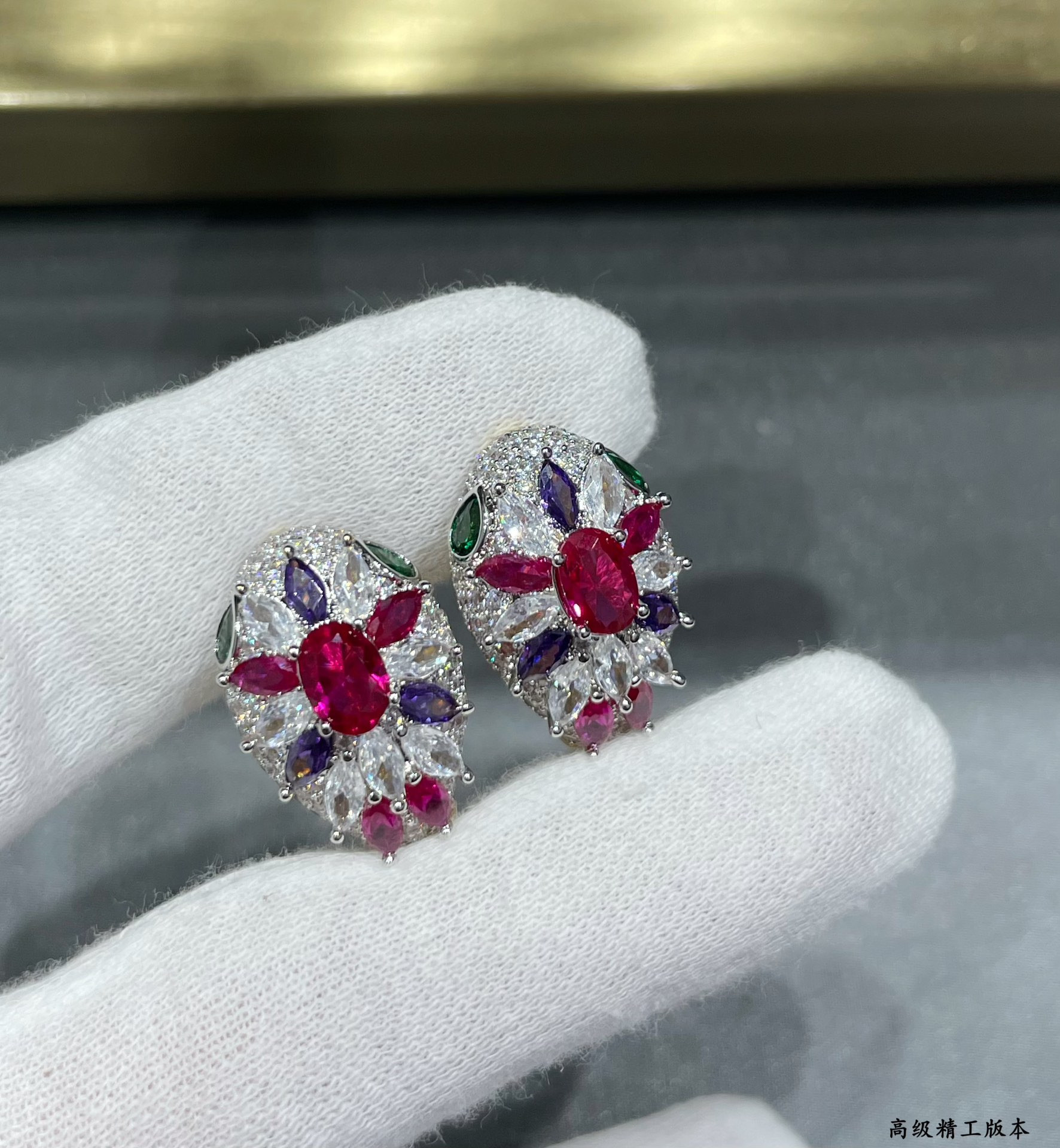 Bvlgari Diamond Princess Snake Earrings