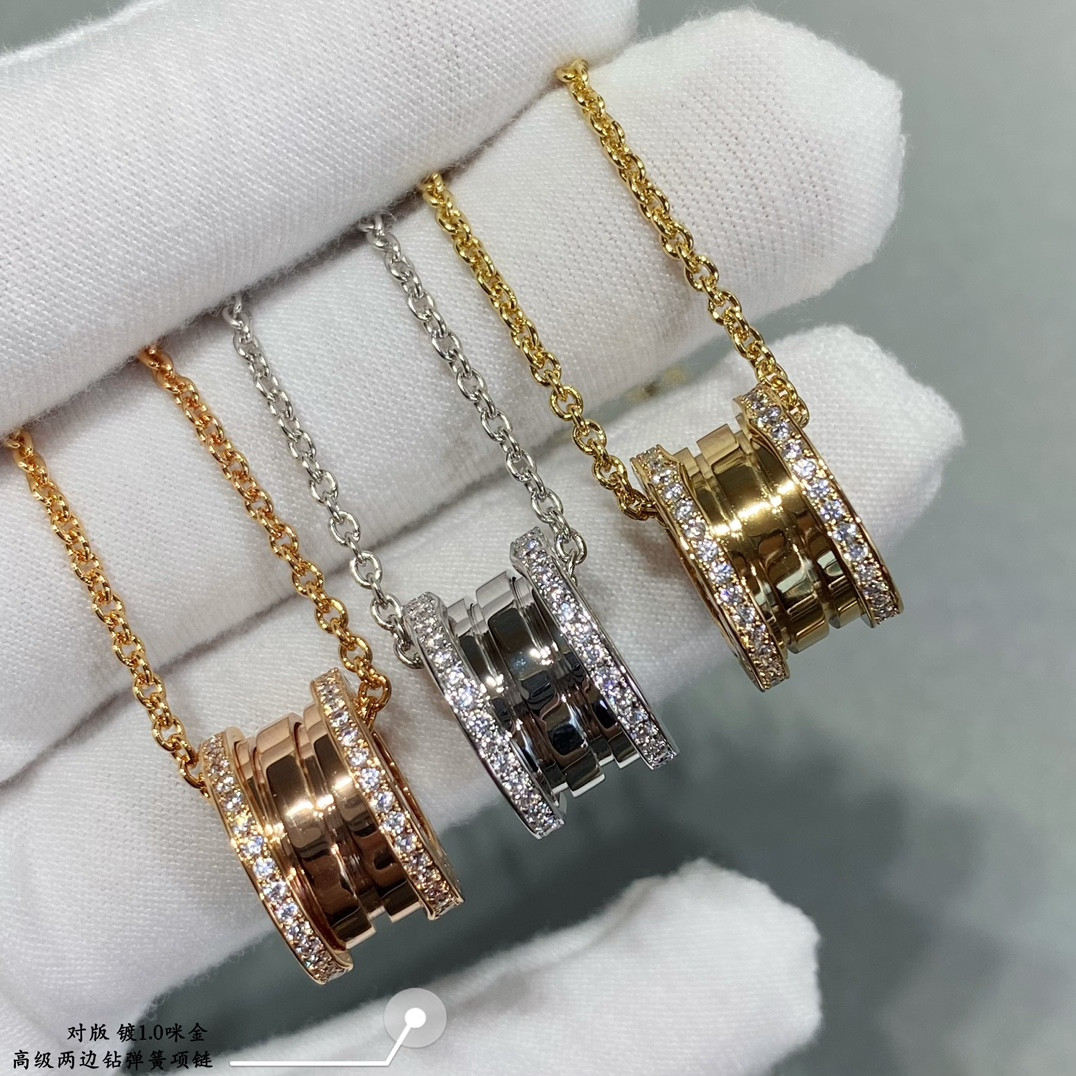 Bvlgari Spring both sides drill Necklace