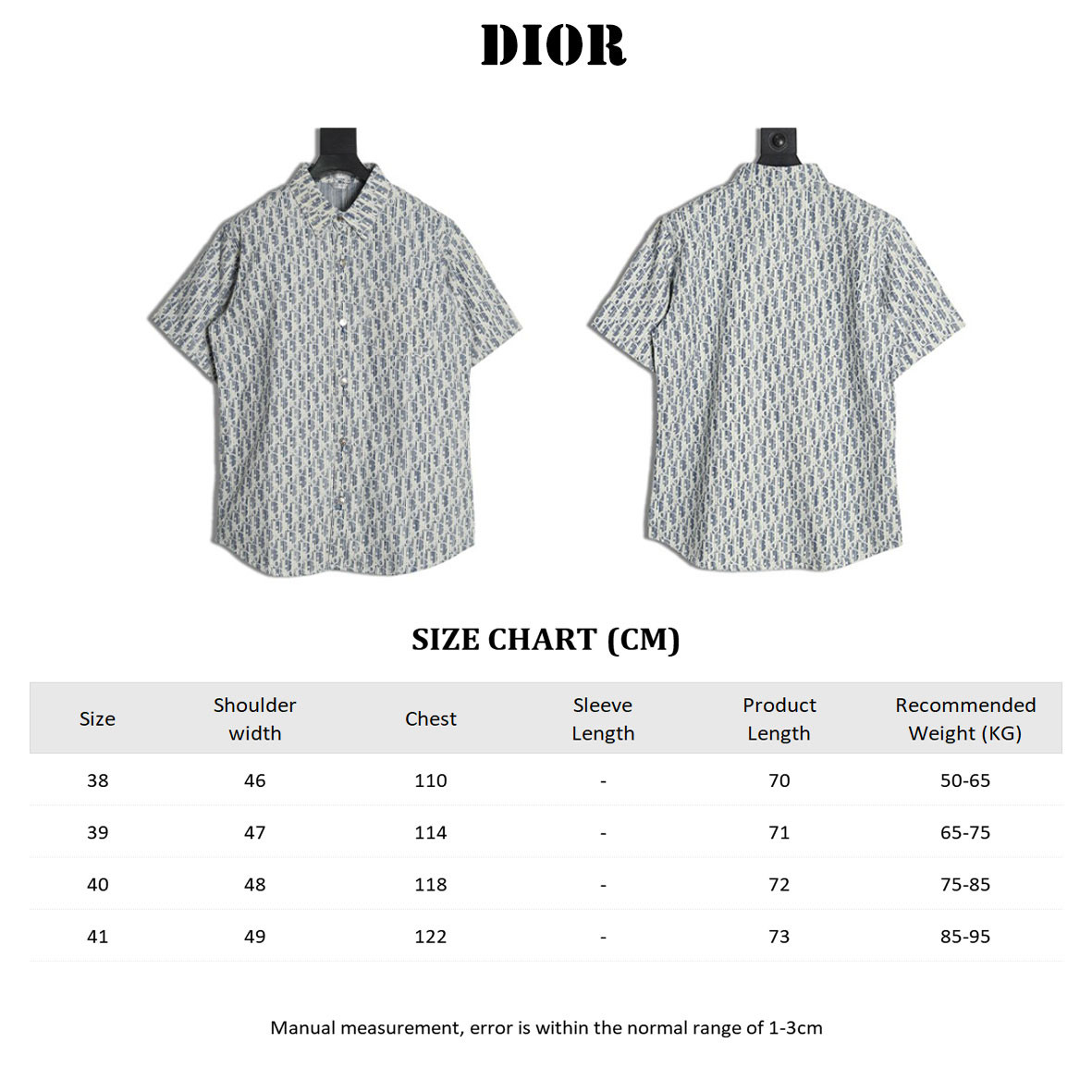 Dior Short-sleeved Shirts