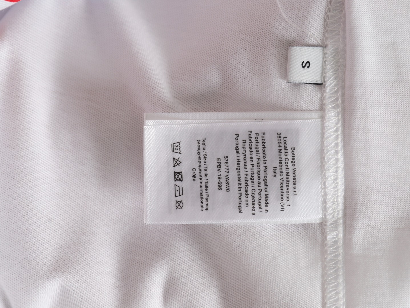 Bottega Veneta BV 25ss Short-sleeved T-shirt