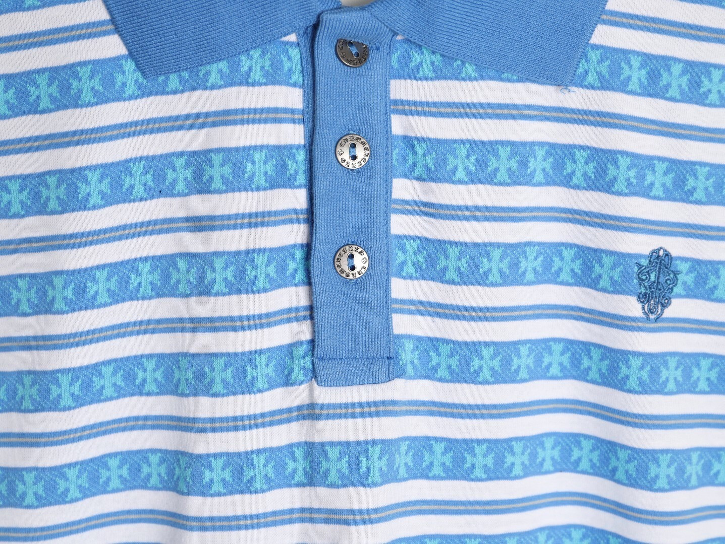 Ch*0me He**ts 25fw polo shirt