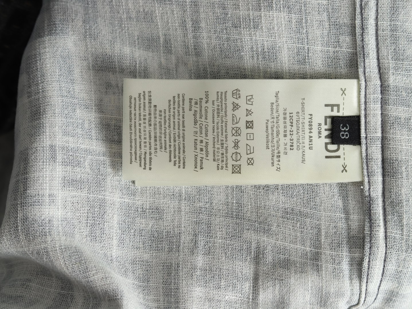 FENDI FD Short-sleeved Shirts