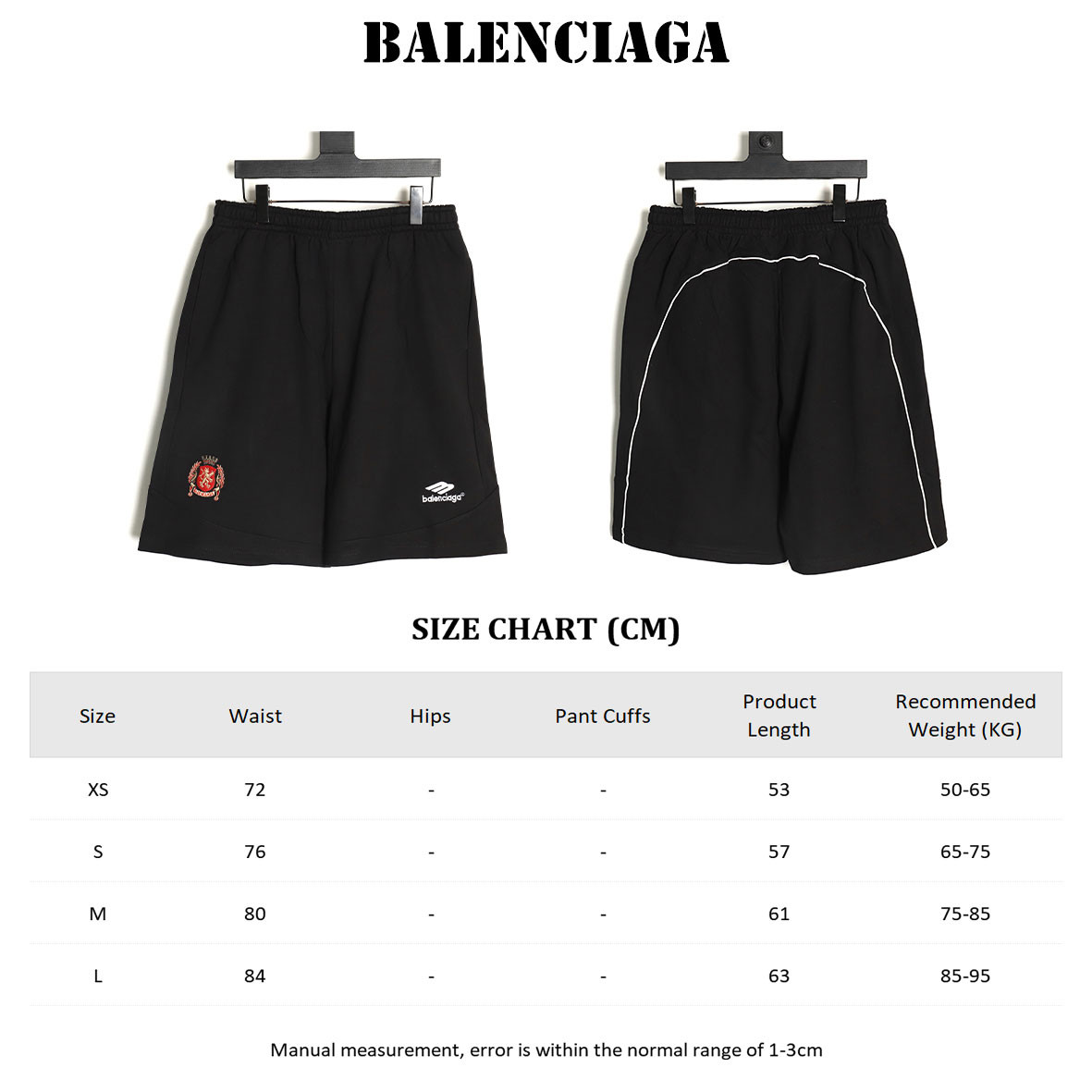 Balenciaga BLCG 25SS shorts