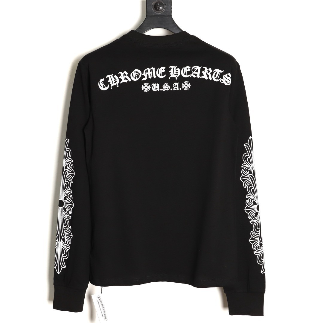 Ch*0me He**ts 25fw long-sleeved t-shirt