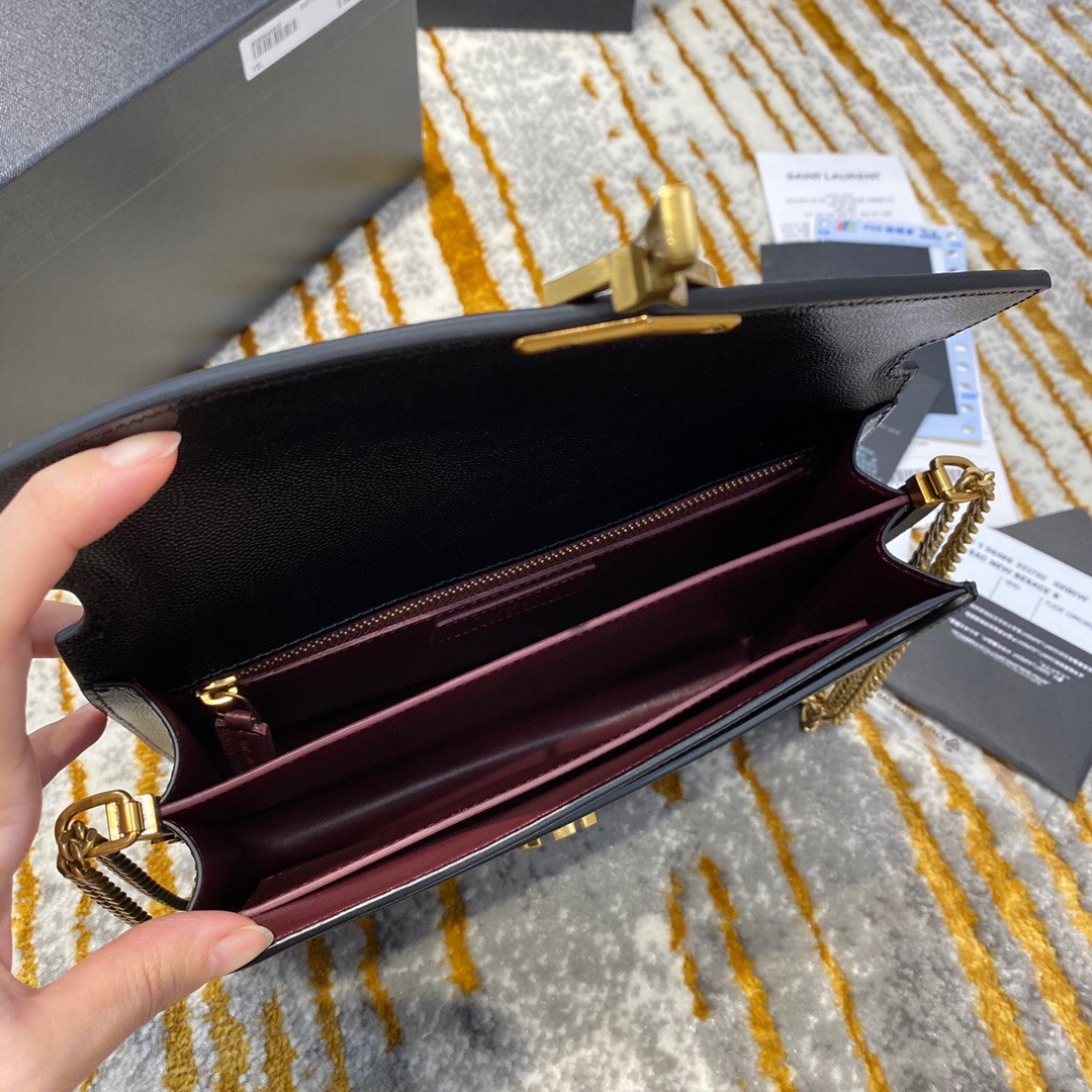 YSL Cassandra Monogra Clasp Bag