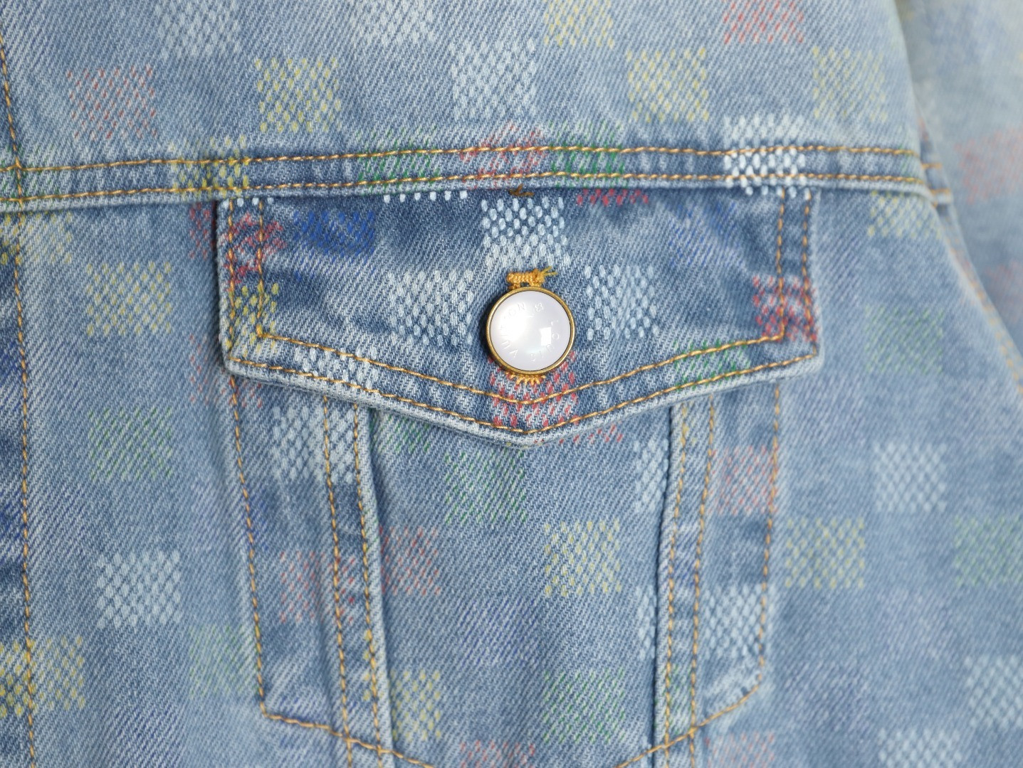 Louis Vuitton 25FW Denim Jacket Suit