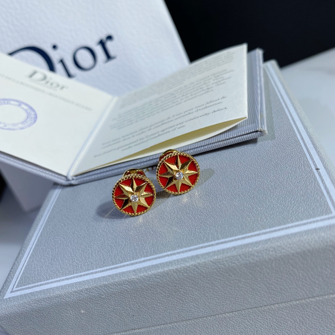 Dior compass Stud Earrings