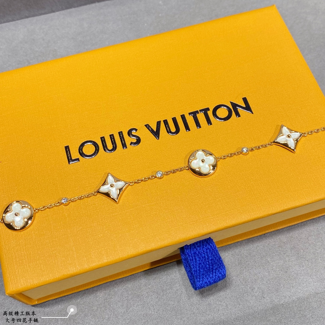 Louis Vuitton Large Four-Flower Bracelet