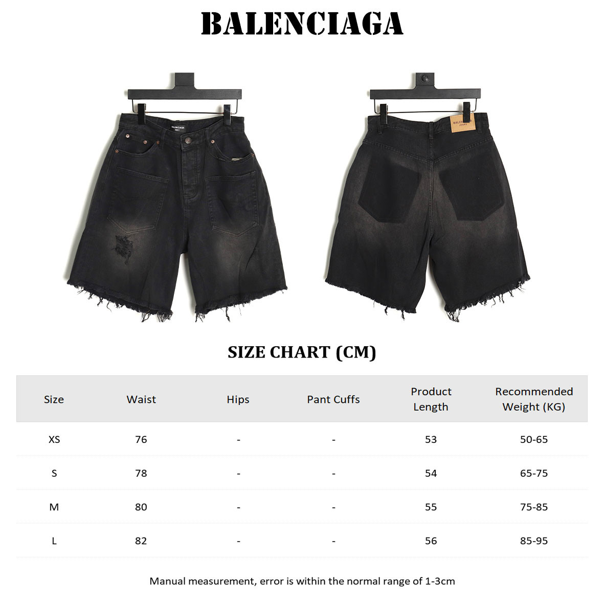 Balenciaga BLCG 24ss shorts